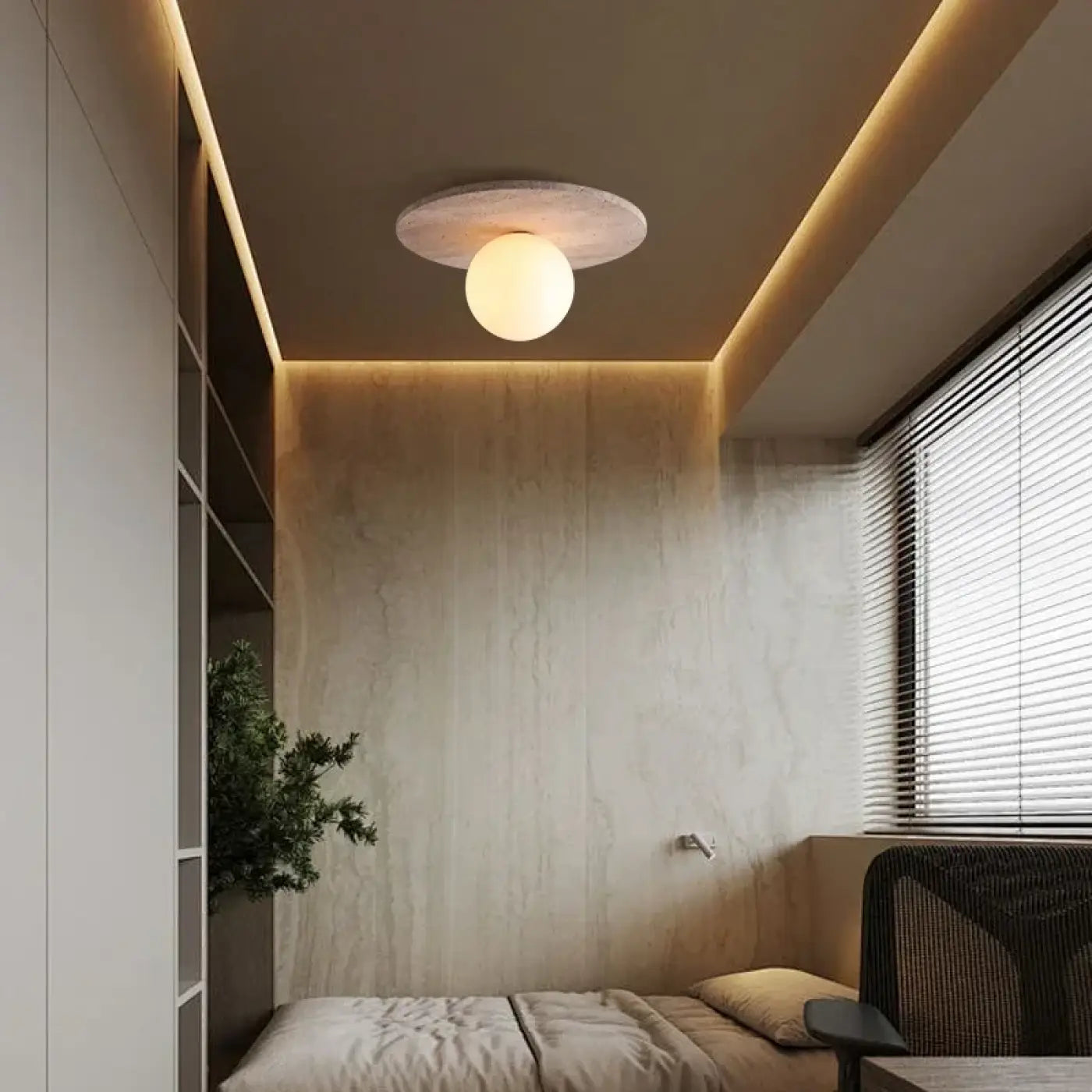Luminaire Plafonnier Design en Verre - Bosa