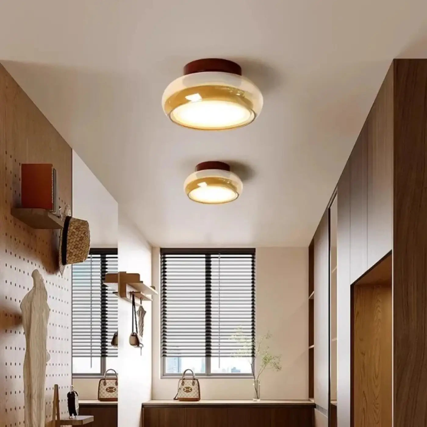 Luminaire Plafonnier Design en Verre - Corine