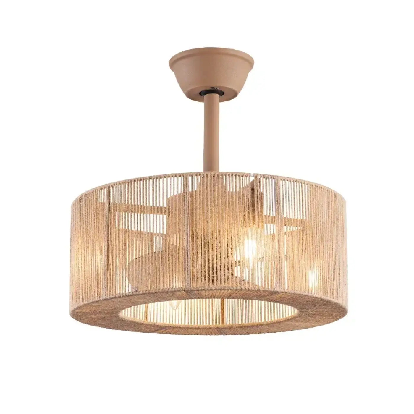 Luminaire Plafonnier Design en Rotin - Rotim