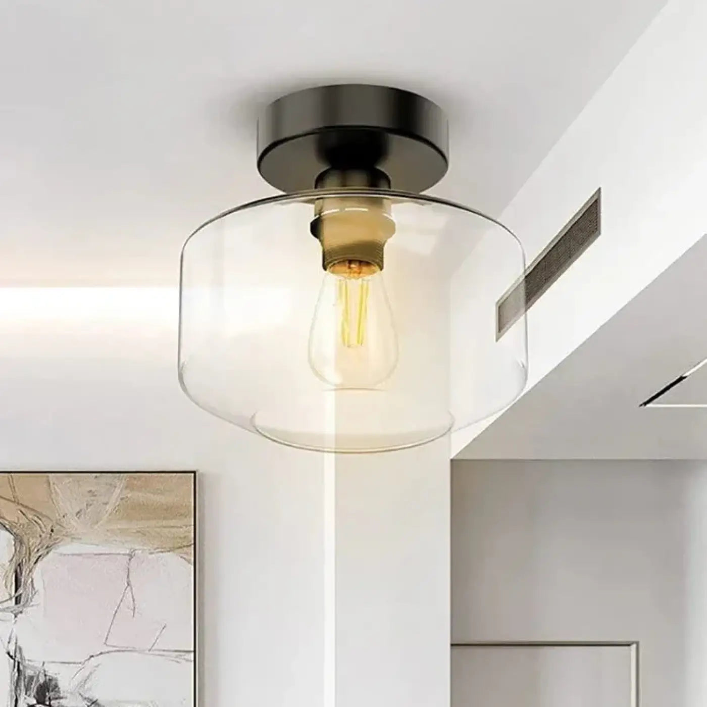 Luminaire Plafonnier Moderne en Verre - Aisile