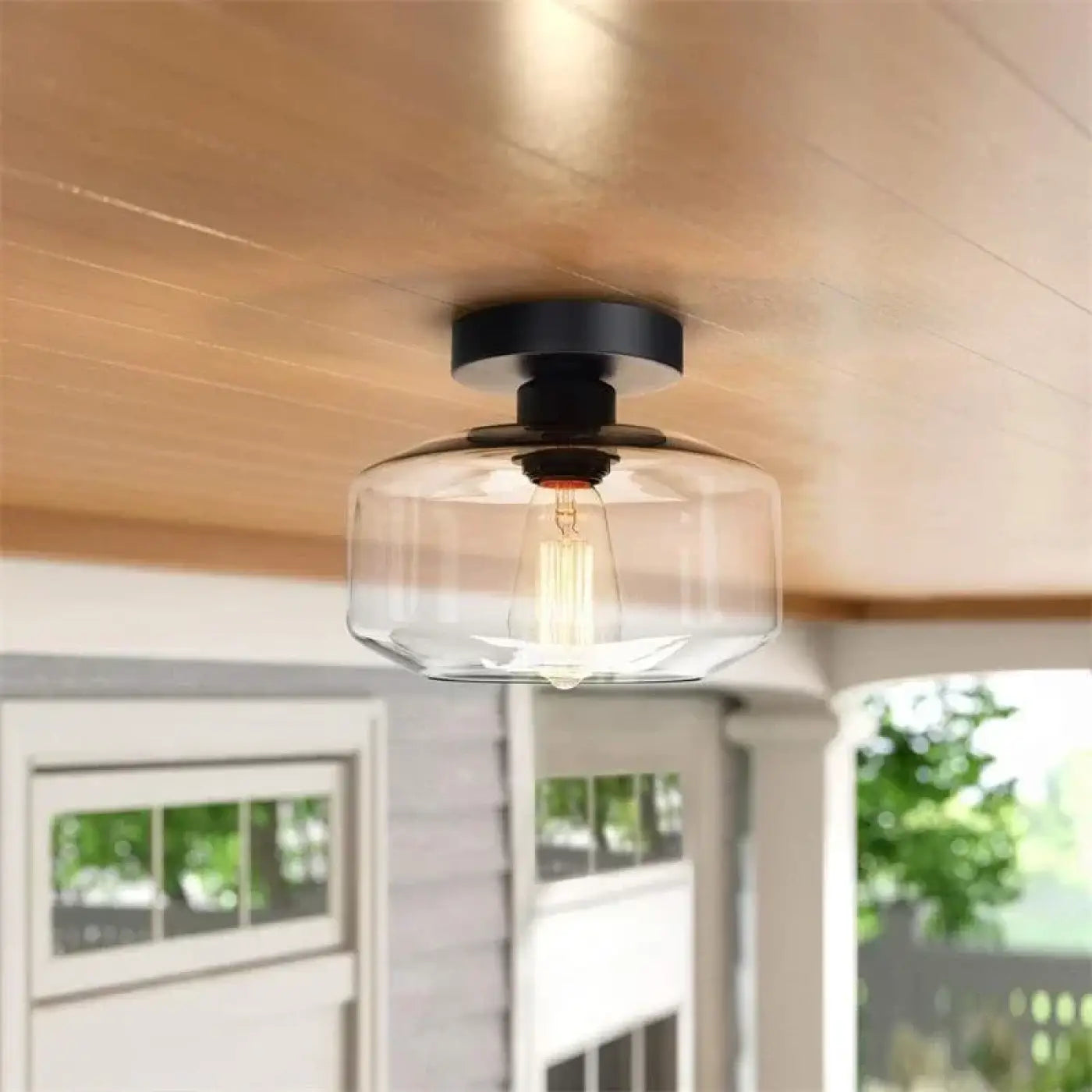 Luminaire Plafonnier Moderne en Verre - Aisile