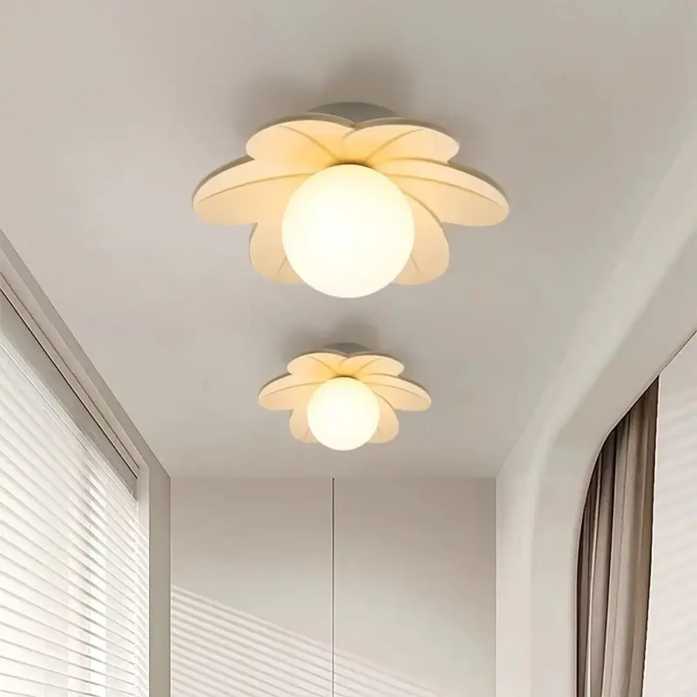 Luminaire Plafonnier Moderne en Verre - Hirana