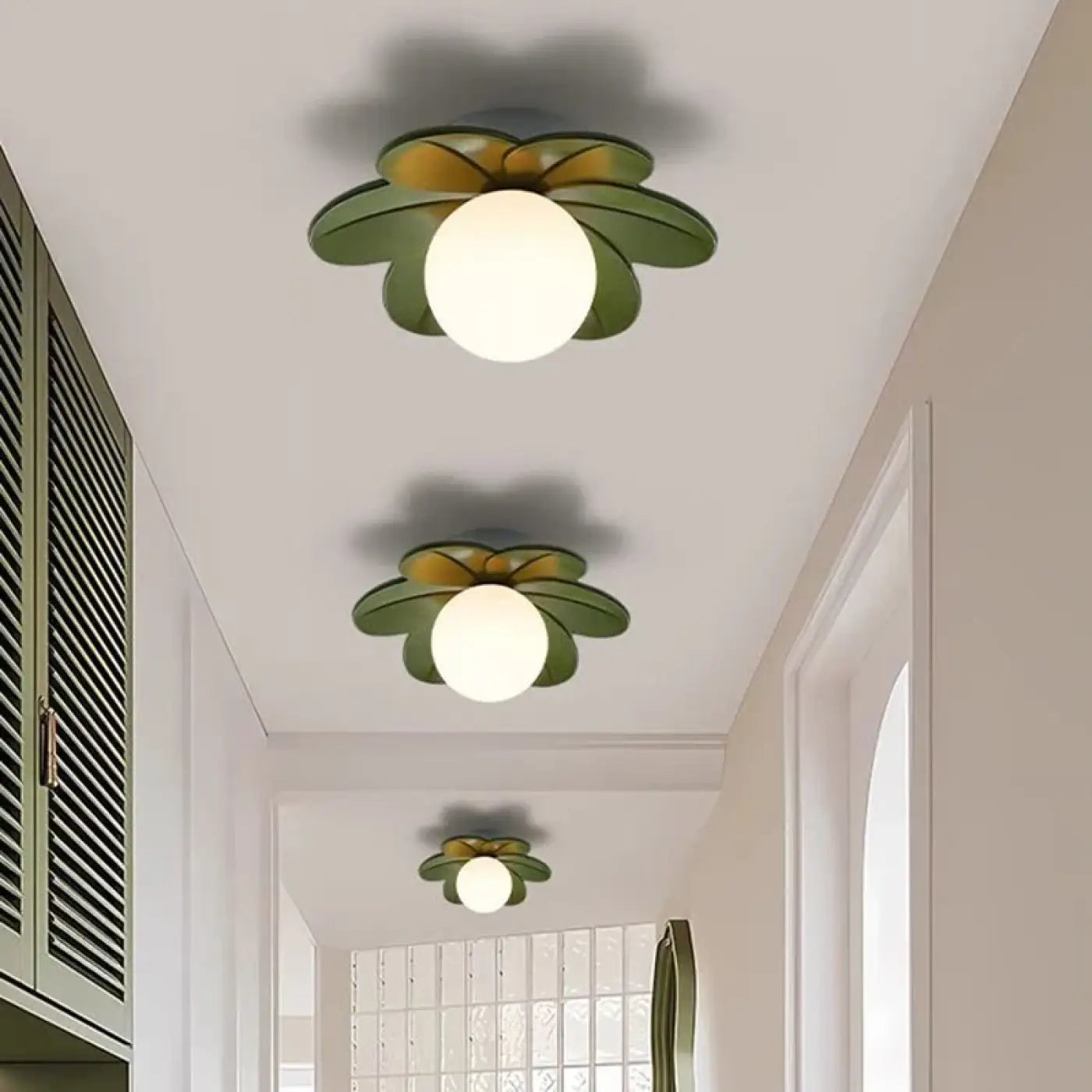 Luminaire Plafonnier Moderne en Verre - Hirana