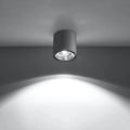 Plafonnier Design - Tiube (Gris)