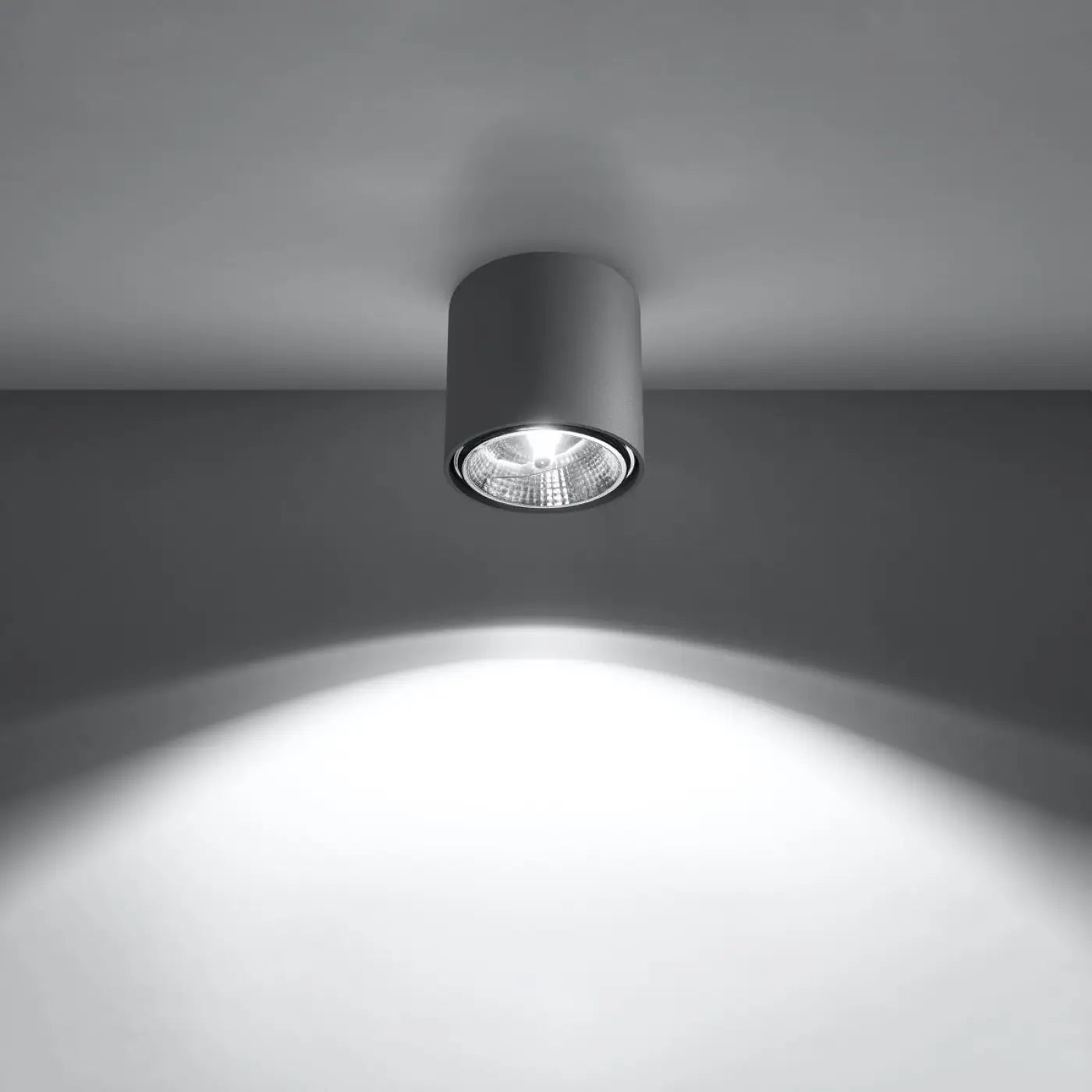 Plafonnier Design - Tiube (Gris)