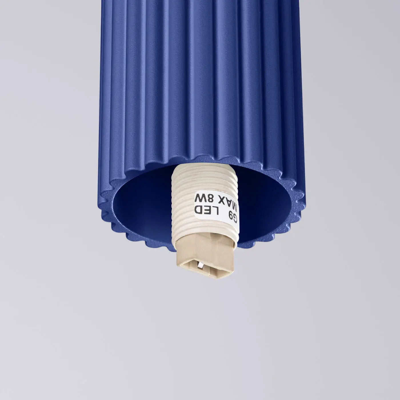 Luminaire Plafonnier Minimaliste - Halo (Ultramarine)