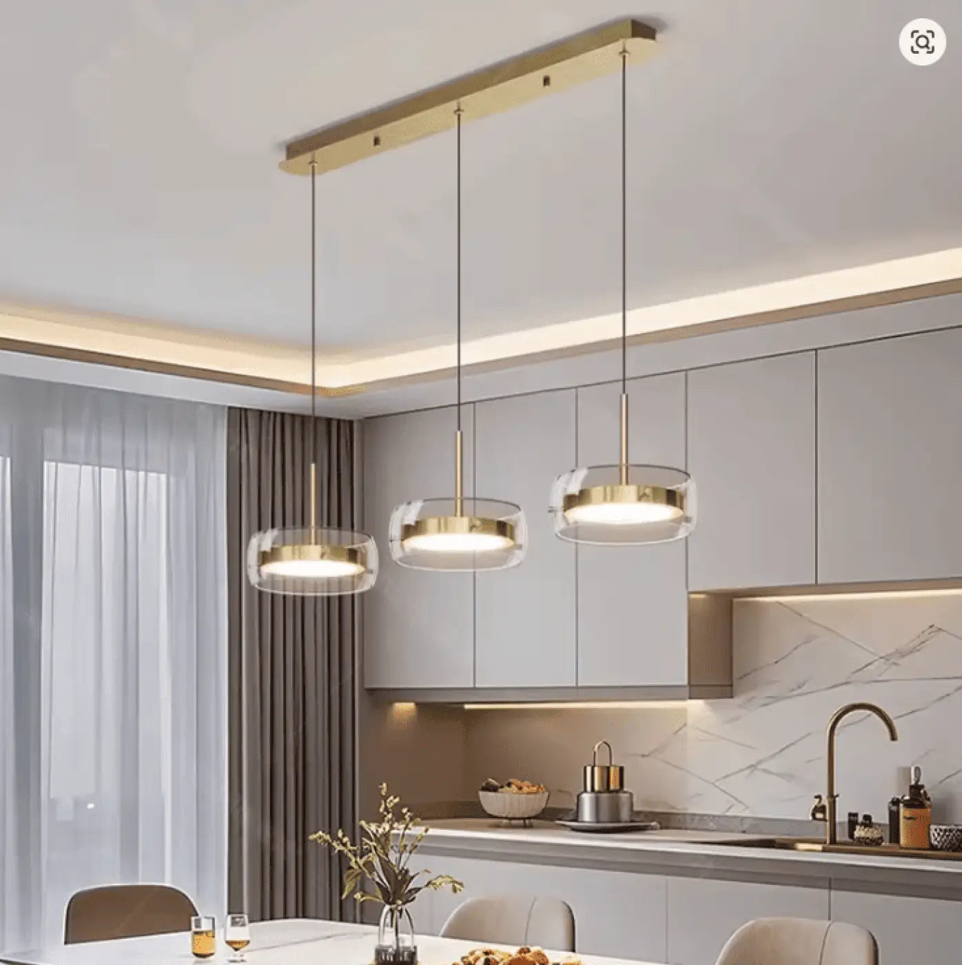 Suspension Luminaire Industriel - Kami