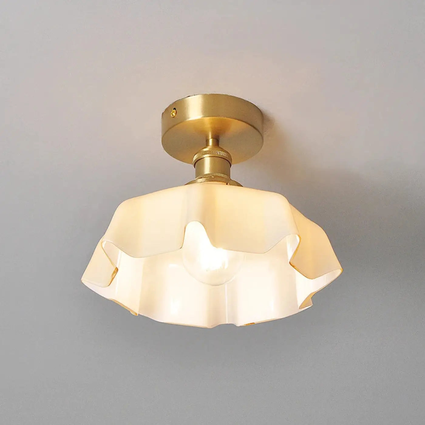 Suspension Luminaire Retro en Laiton - Vertro
