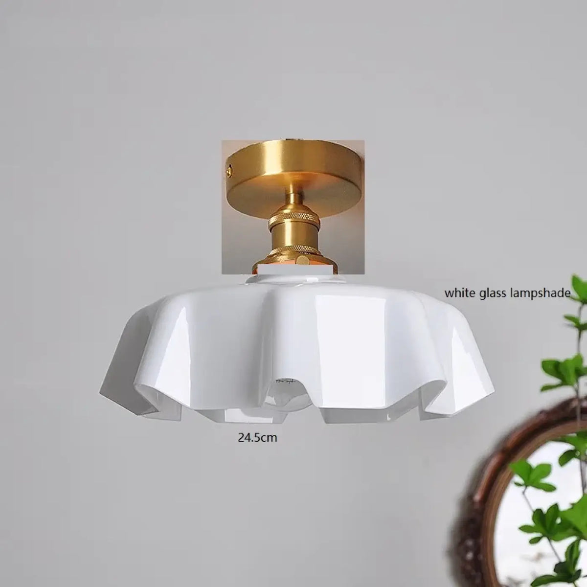 Suspension Luminaire Retro en Laiton - Vertro
