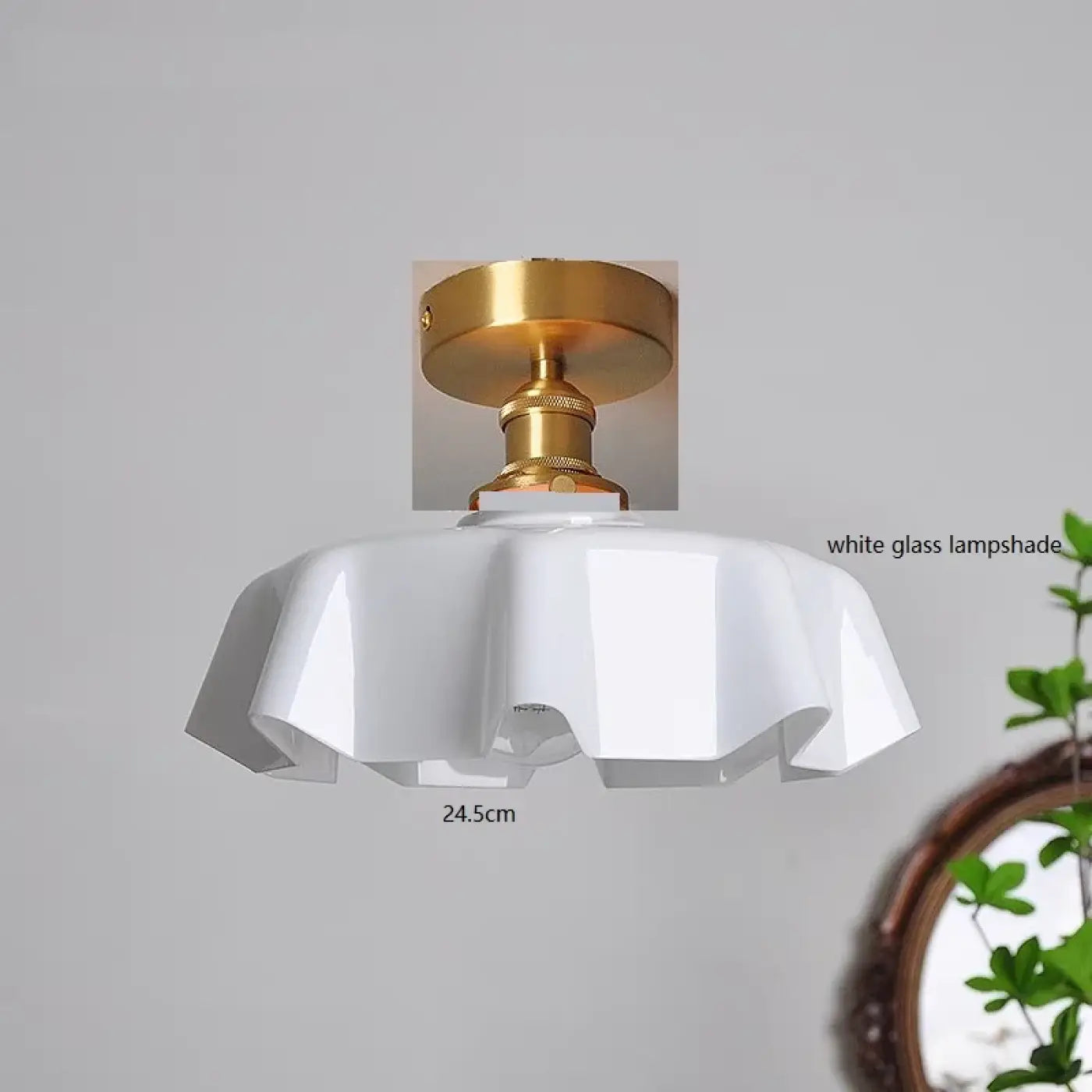 Suspension Luminaire Retro en Laiton - Vertro