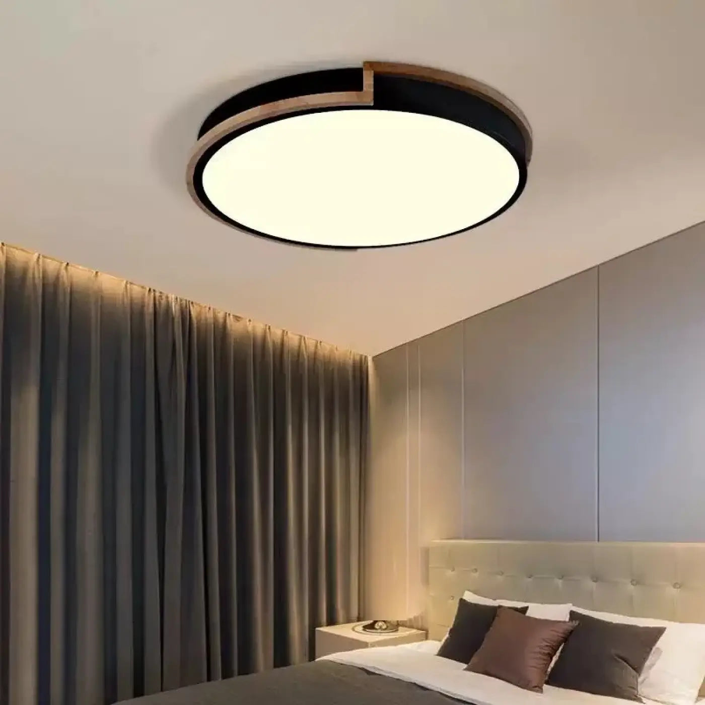 Luminaire Plafonnier Design en Bois - Corry