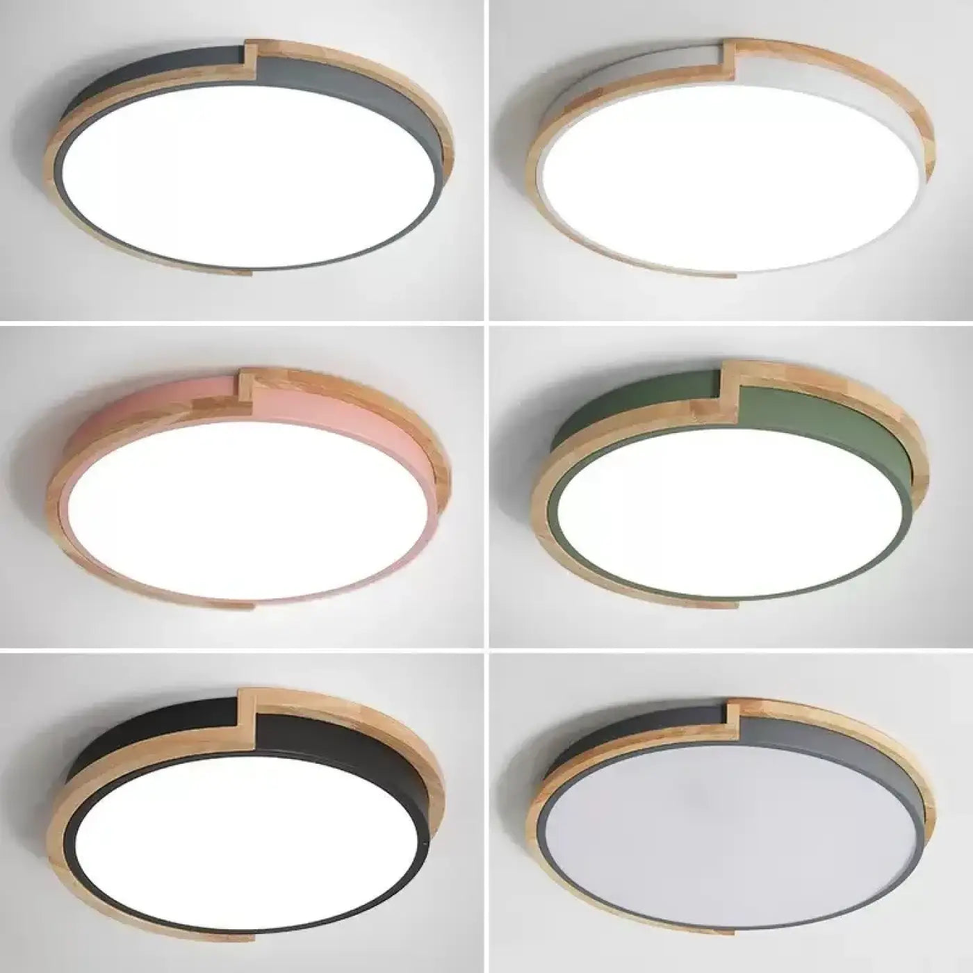 Luminaire Plafonnier Design en Bois - Corry
