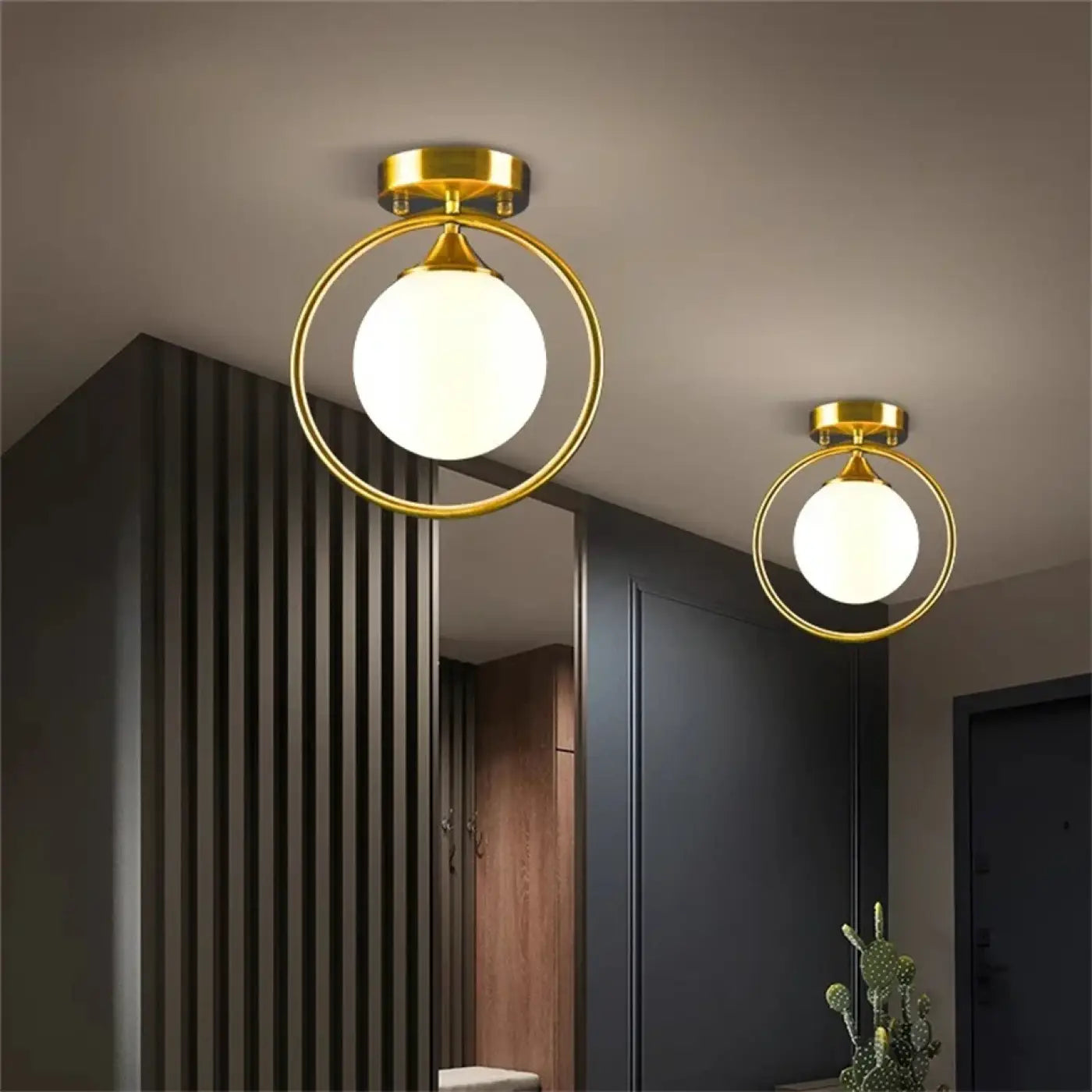 Luminaire Plafonnier Design en Verre - Celliah