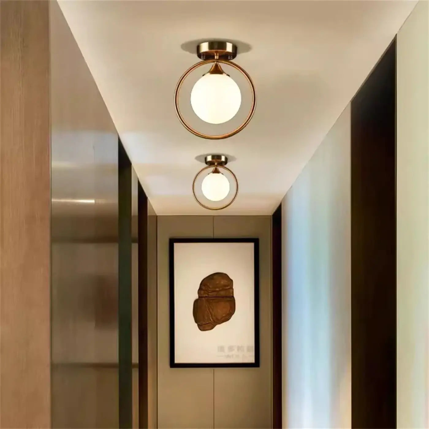 Luminaire Plafonnier Design en Verre - Celliah