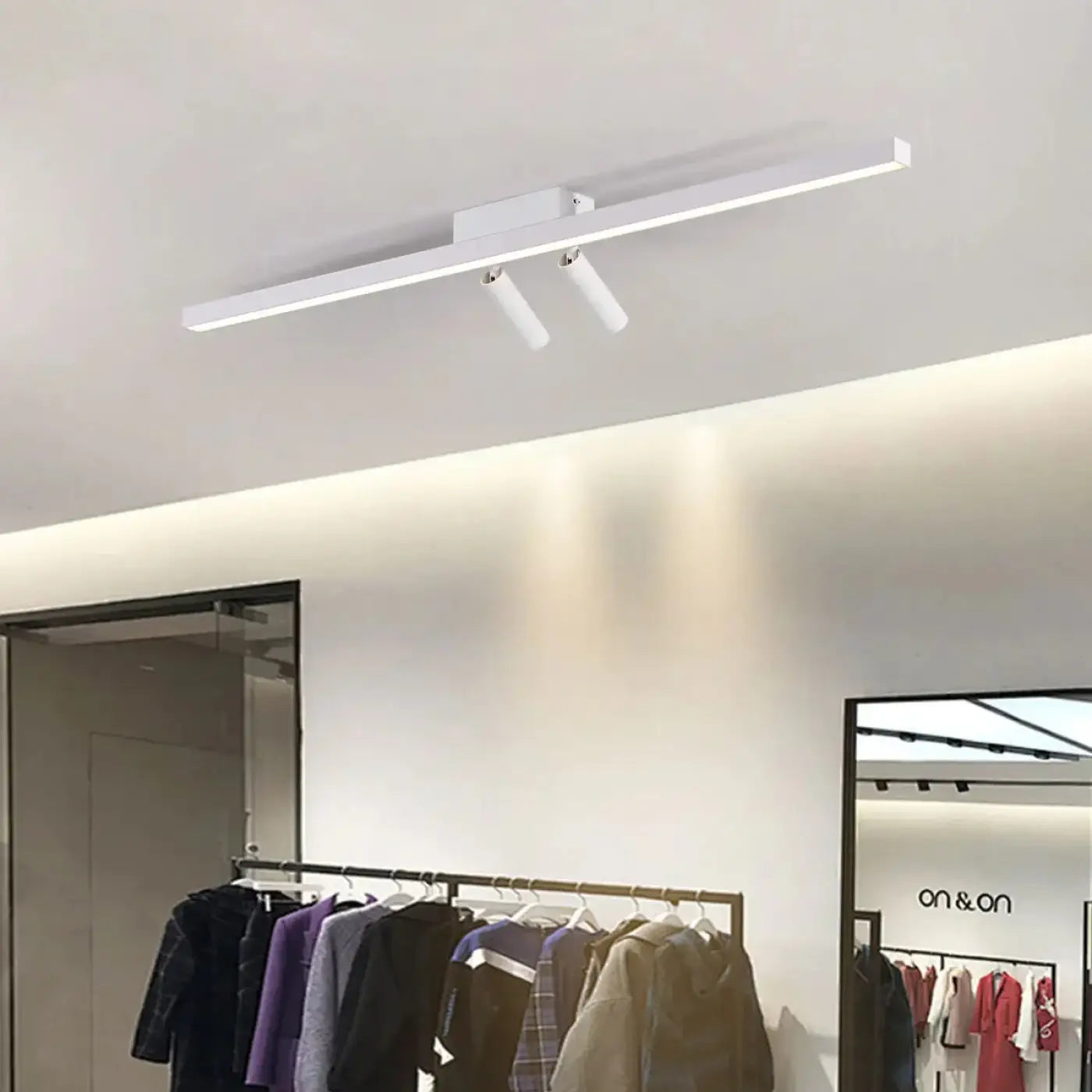 Luminaire Plafonnier Design - Double