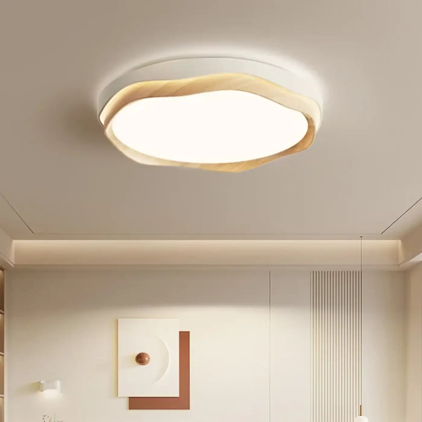 Luminaire Plafonnier Design en Bois - Illou