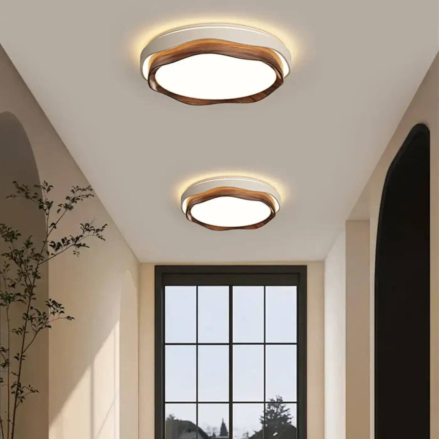 Luminaire Plafonnier Design en Bois - Illou