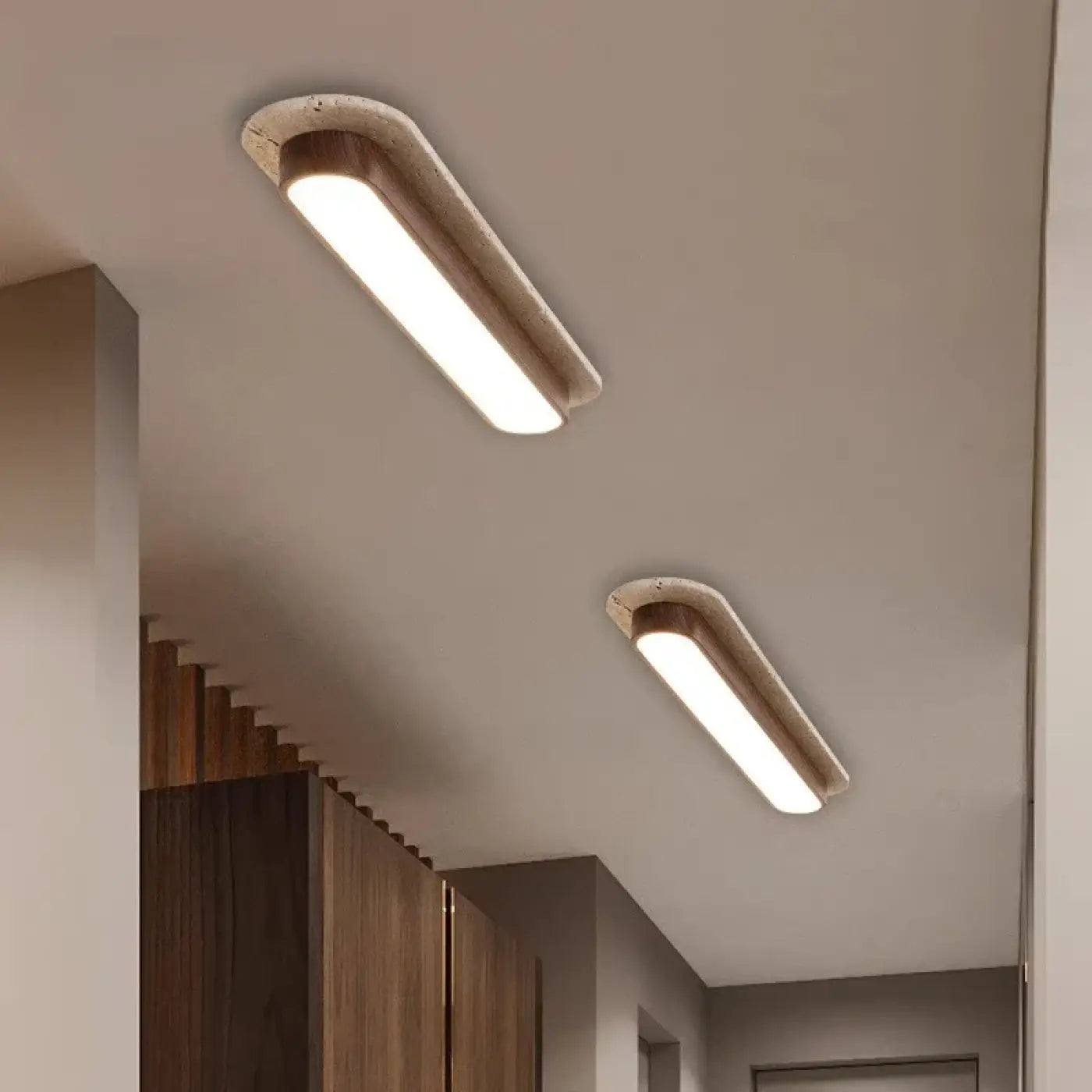Luminaire Plafonnier Moderne en Bois - Sabrih
