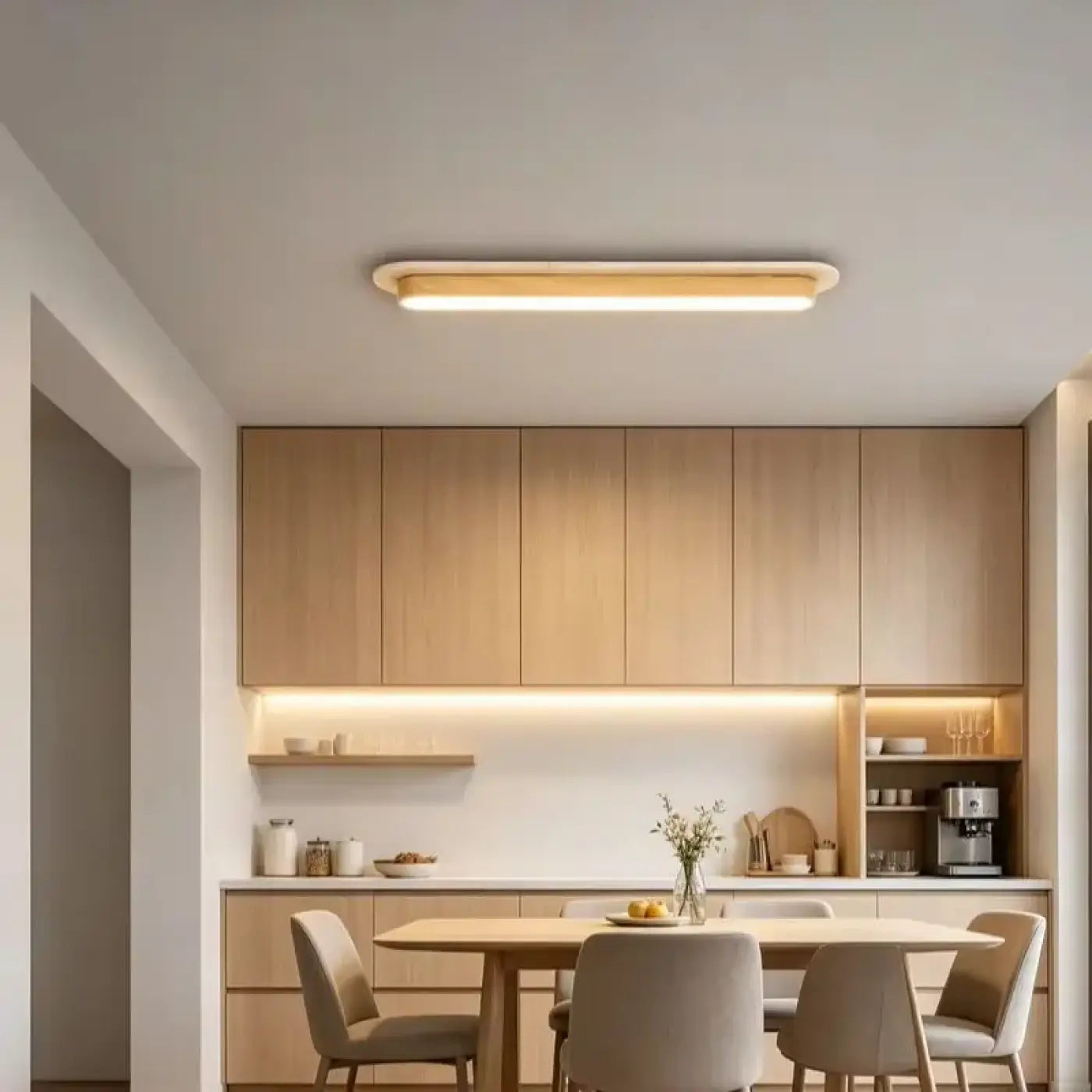 Luminaire Plafonnier Moderne en Bois - Sabrih