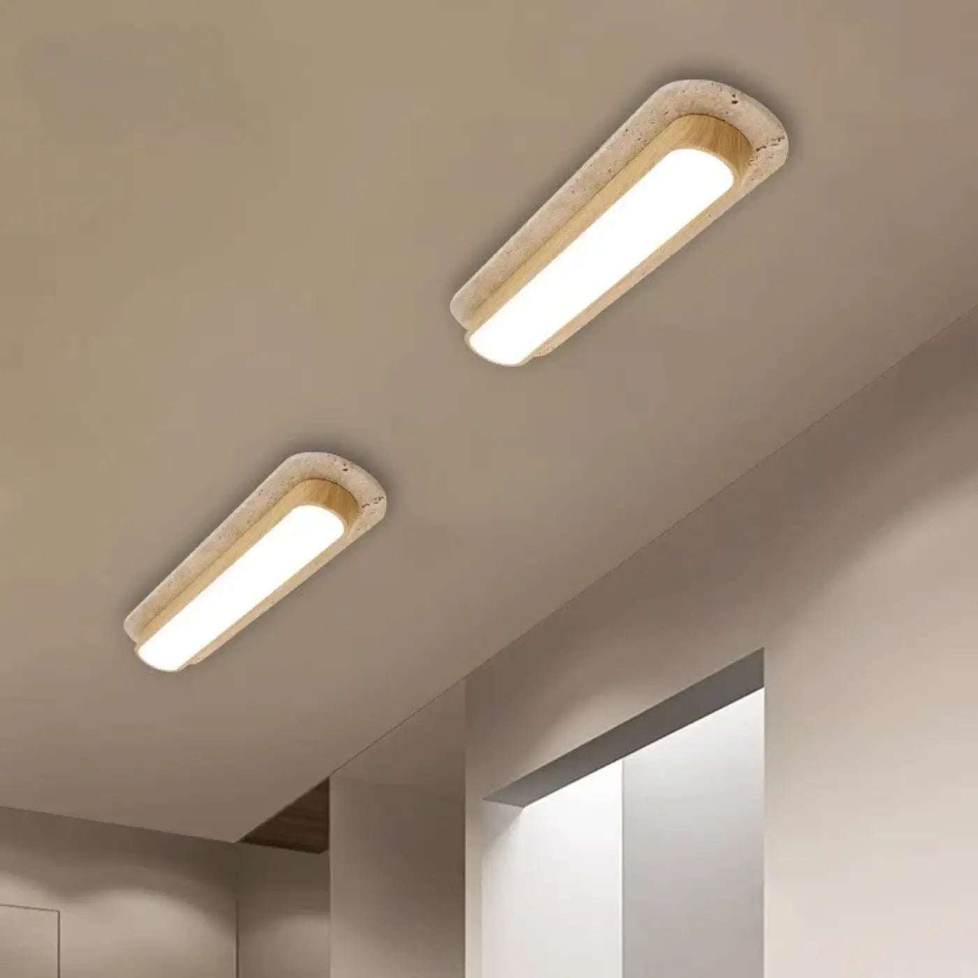 Luminaire Plafonnier Moderne en Bois - Sabrih