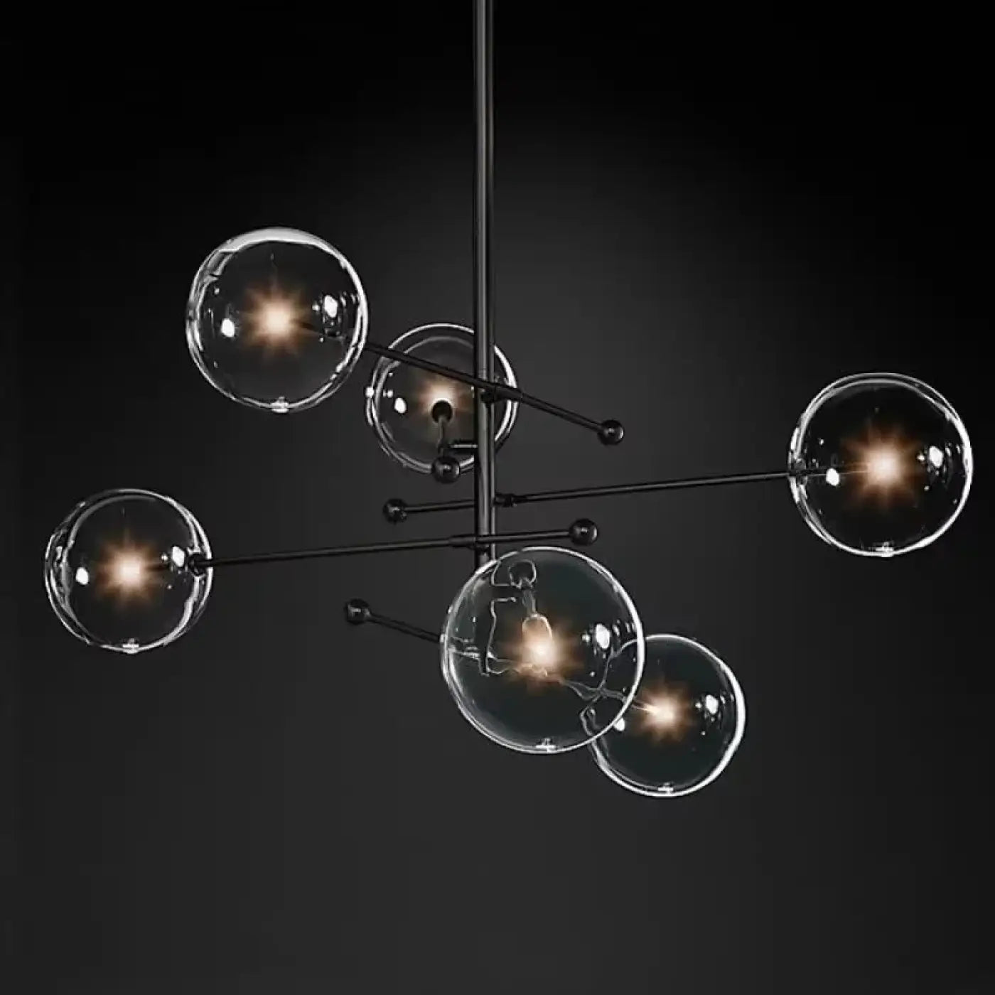 Suspension Luminaire Moderne en Laiton - Atomix