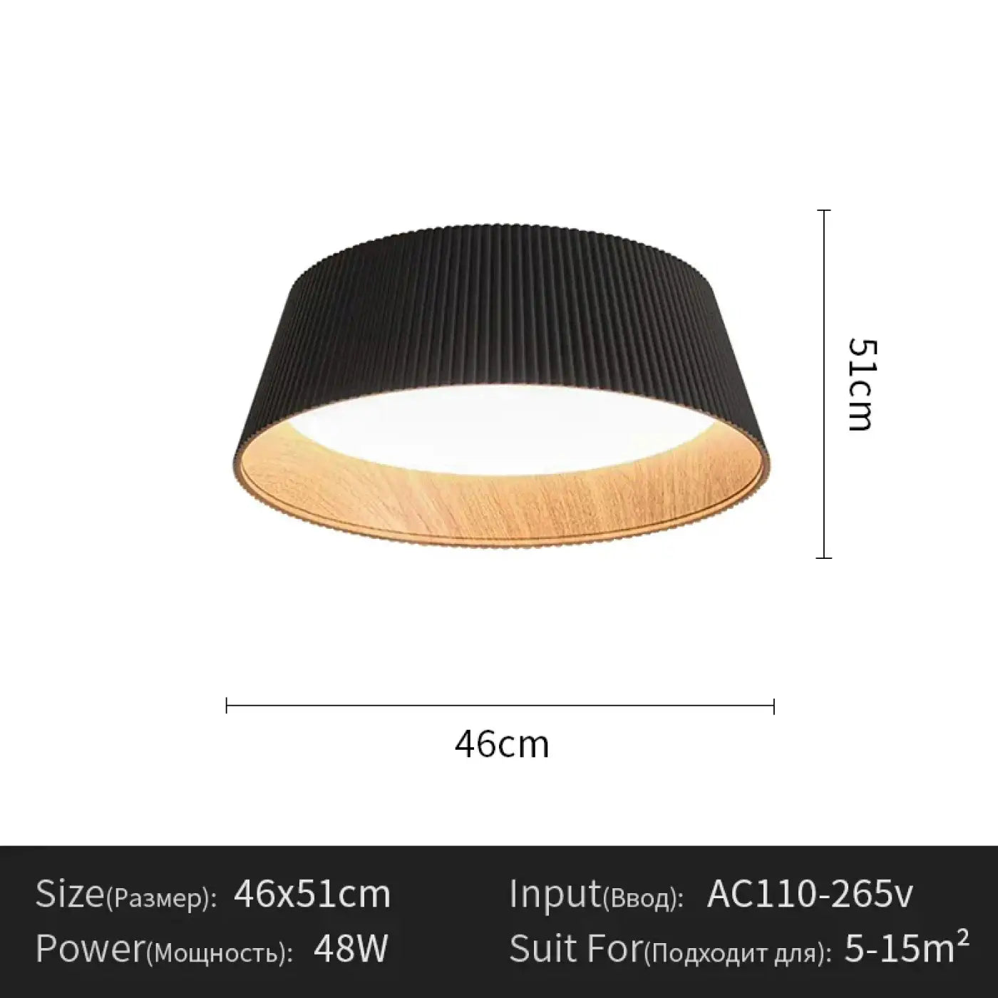 Luminaire Plafonnier Moderne en Metal - Divine