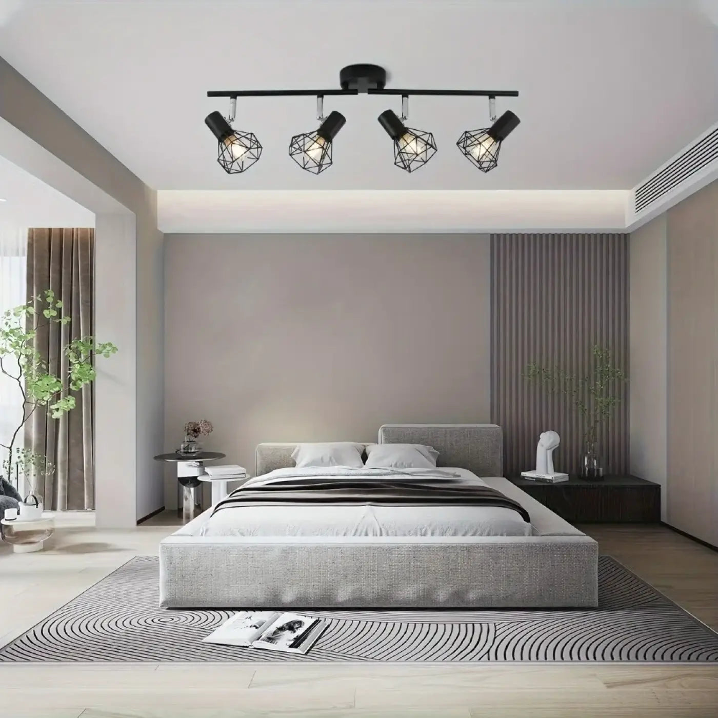 Plafonnier Luminaire Industriel en Metal - Dusto