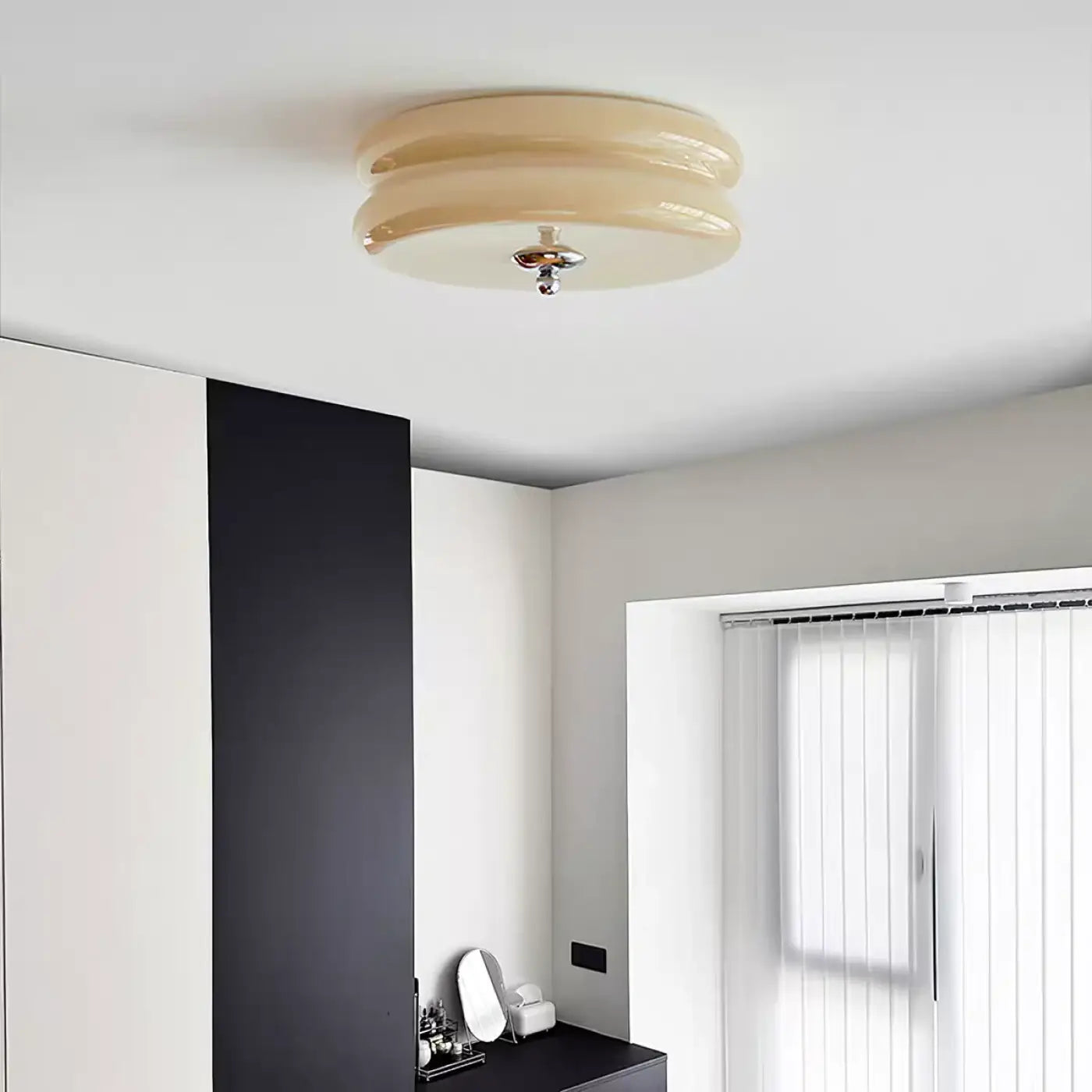 Luminaire Plafonnier Retro en Verre - Vapun