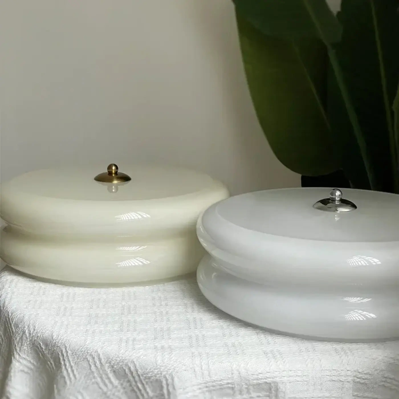 Luminaire Plafonnier Retro en Verre - Vapun