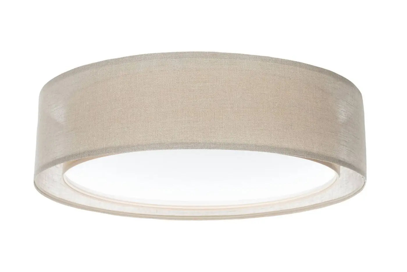 Luminaire Plafonnier Design en Tissu - Puro (Beige)