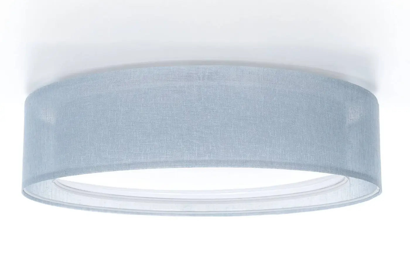 Luminaire Plafonnier Design en Tissu - Puro (Bleu Clair)