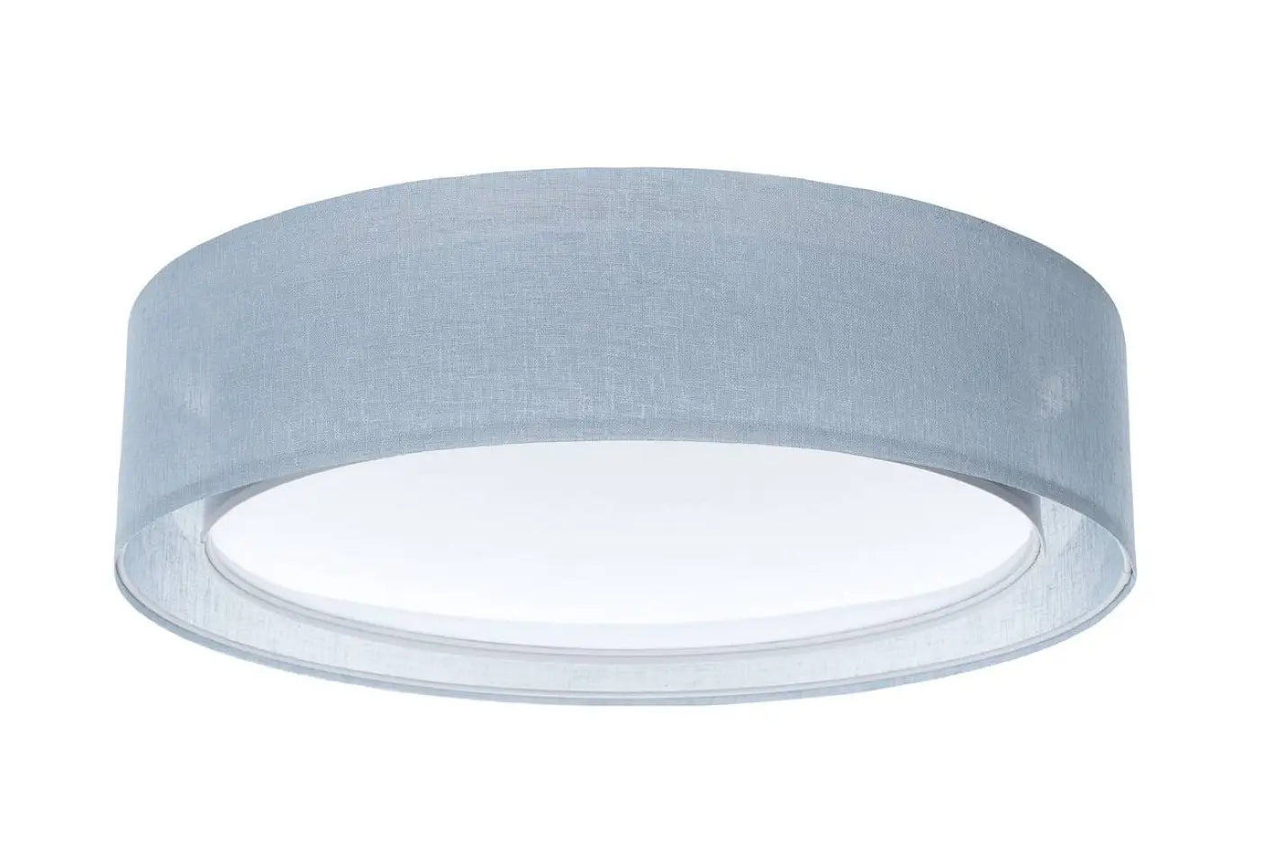 Luminaire Plafonnier Design en Tissu - Puro (Bleu Clair)