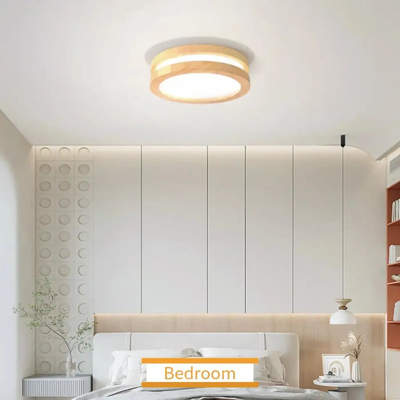 Luminaire Plafonnier en Bois - Clari