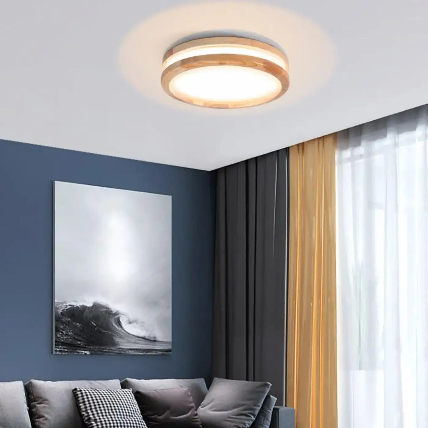 Luminaire Plafonnier en Bois - Clari