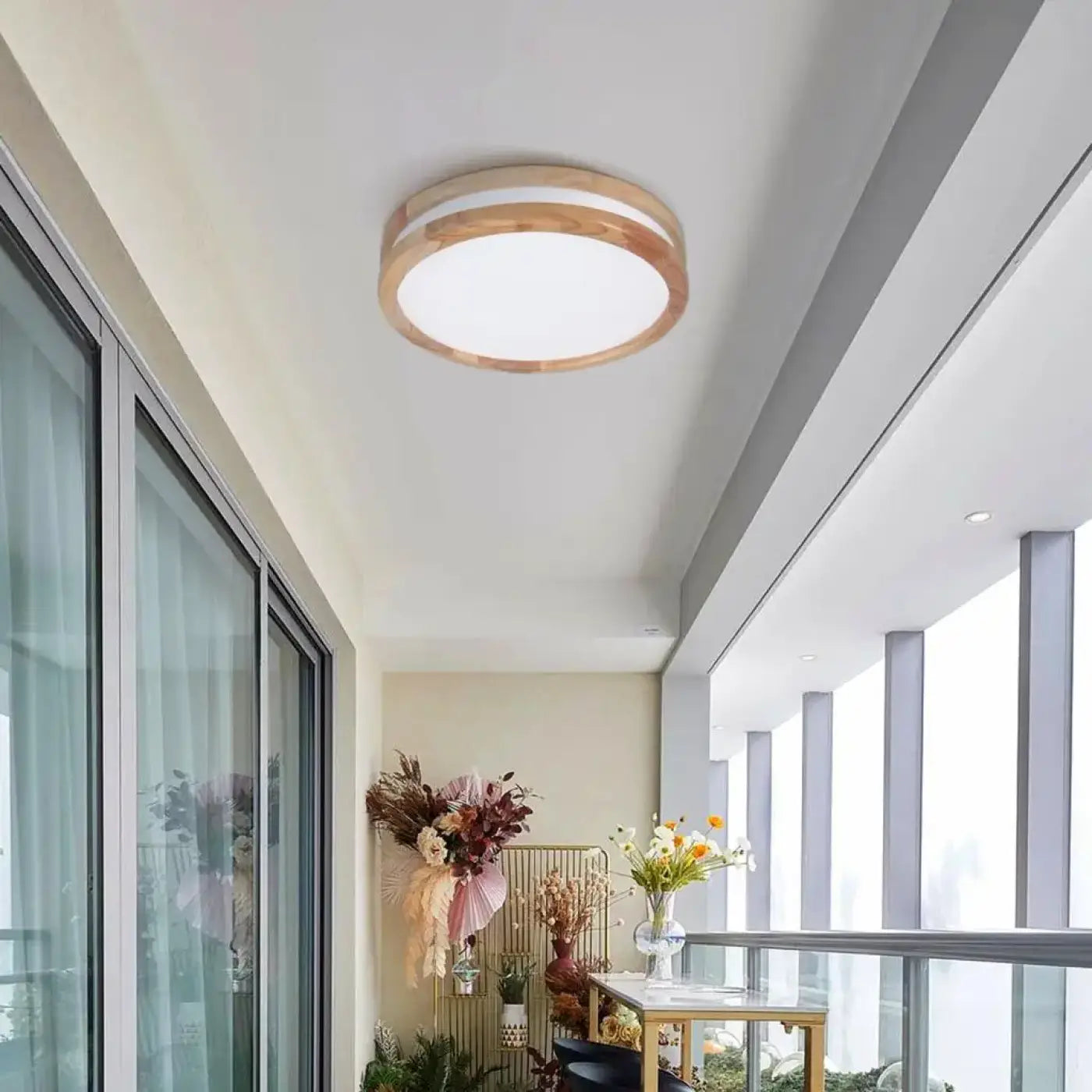 Luminaire Plafonnier en Bois - Clari