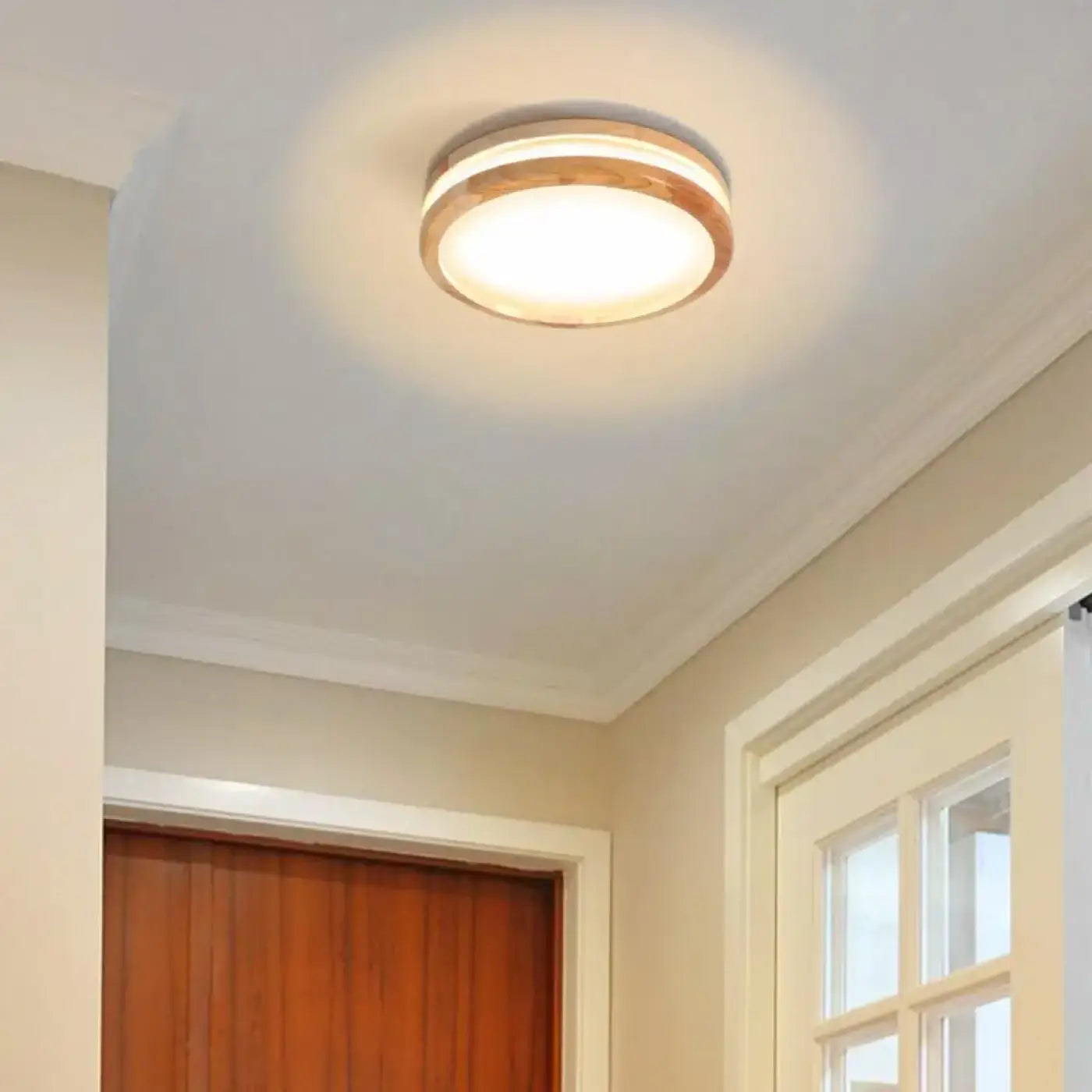 Luminaire Plafonnier en Bois - Clari