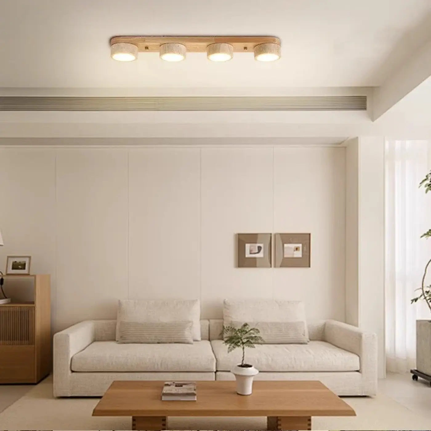 Luminaire Plafonnier Design en Bois - Gypy