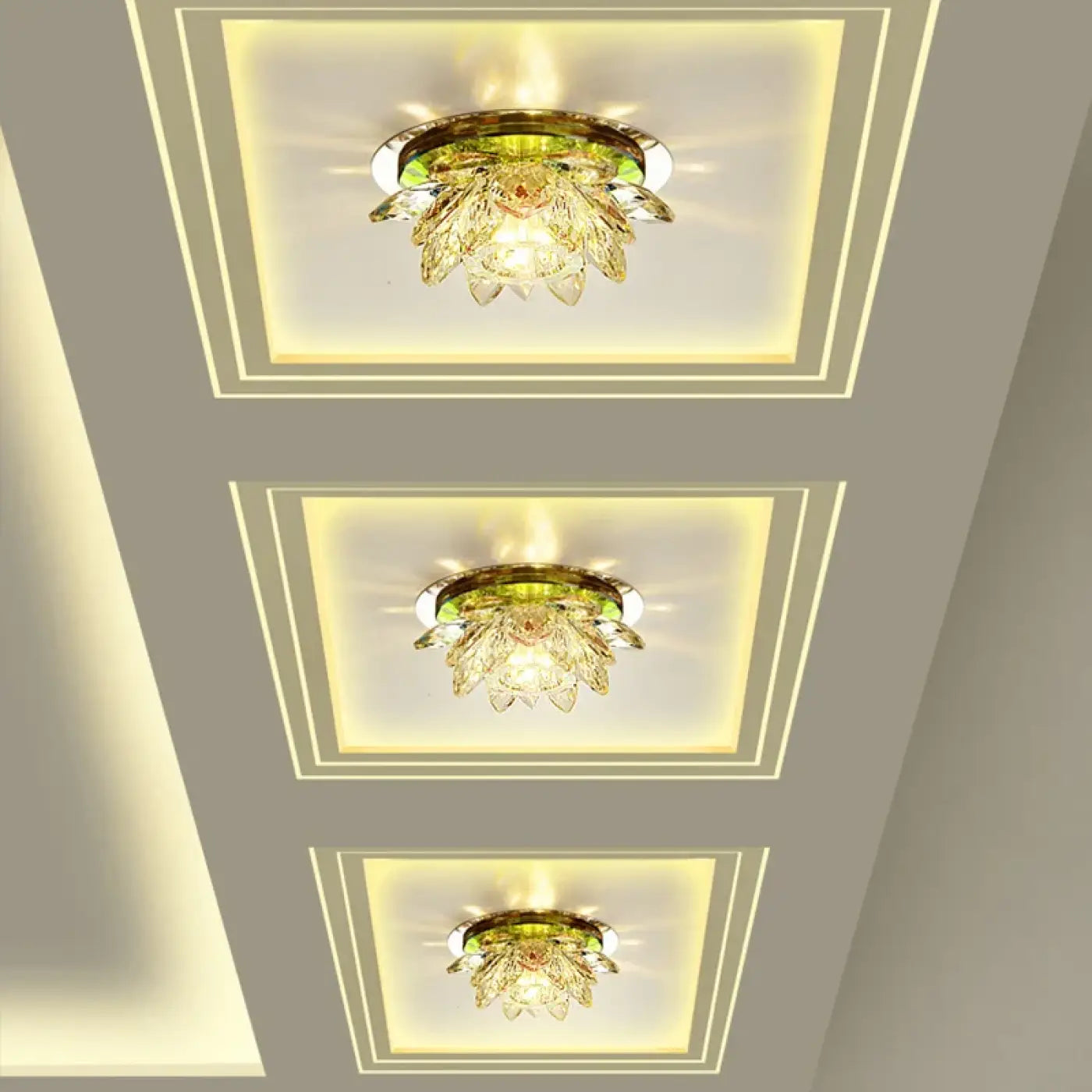 Luminaire Plafonnier en Cristal - Tancia