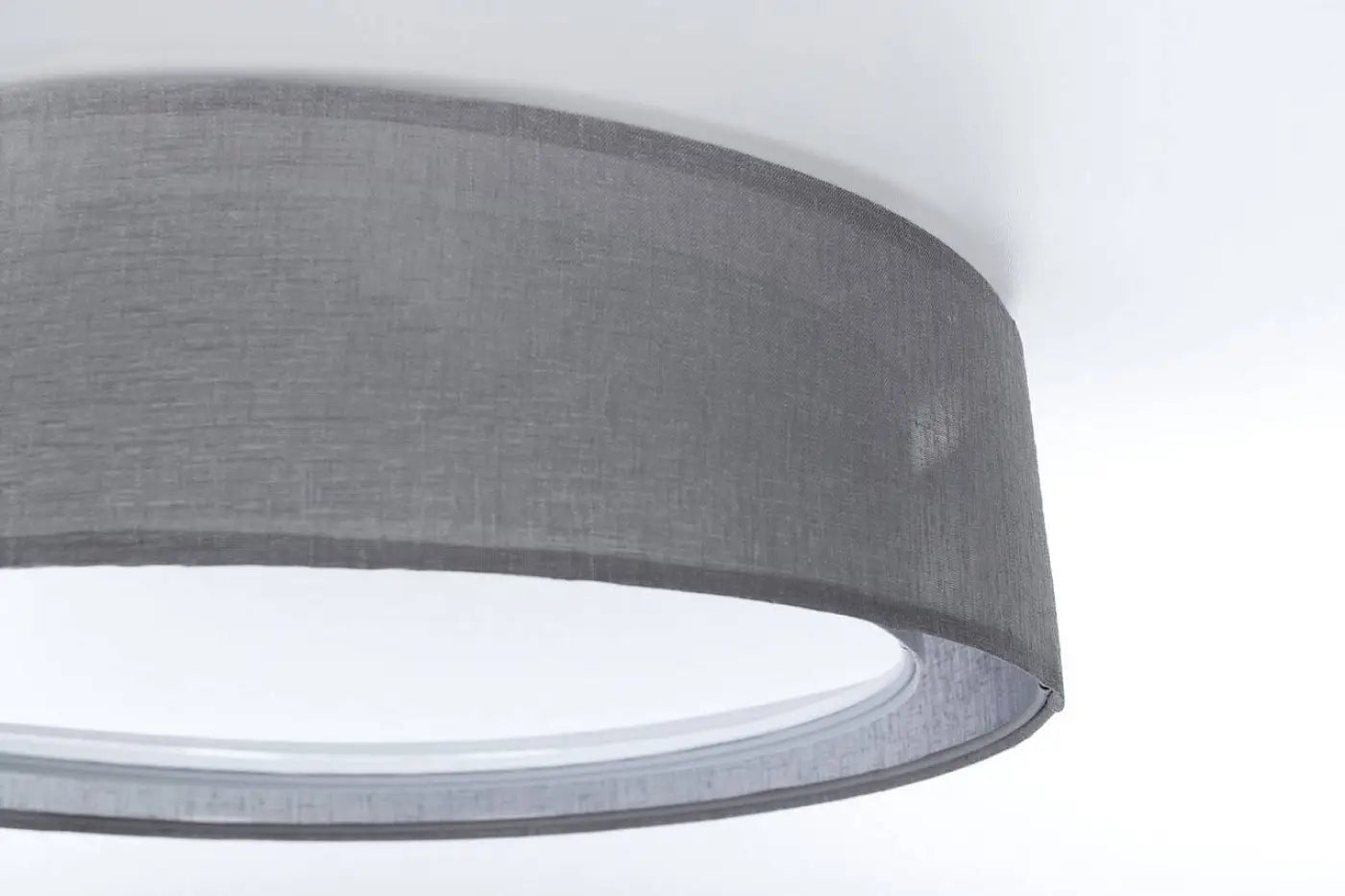 Luminaire Plafonnier Design en Tissu - Puro (Graphite)