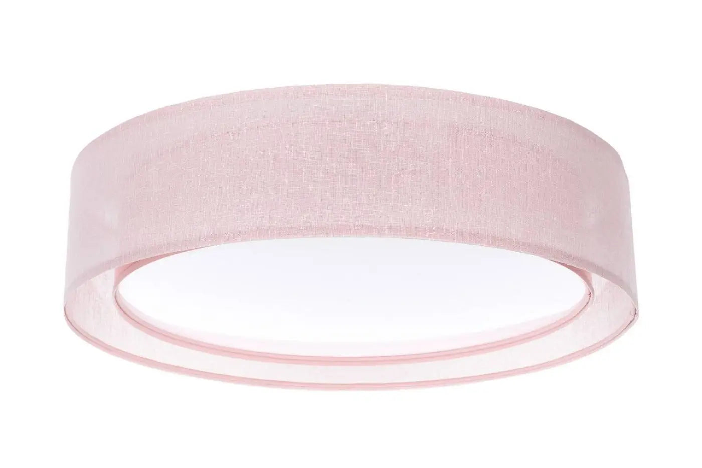 Luminaire Plafonnier Design en Tissu - Puro (Rose Clair)