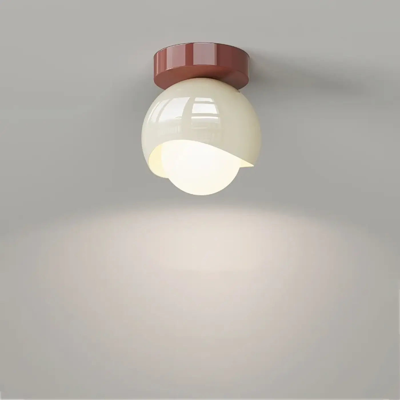 Luminaire Plafonnier Scandinave en Verre - Flori
