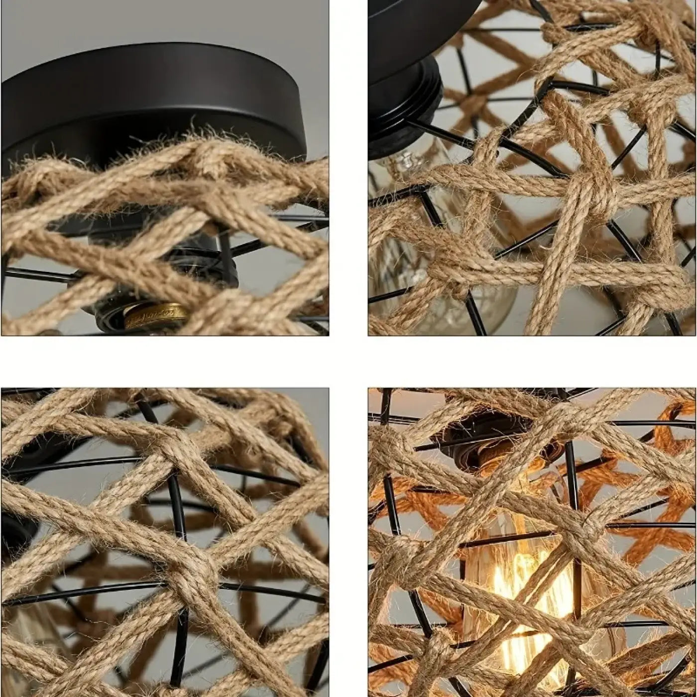 Luminaire Plafonnier Boheme en Metal - Codi