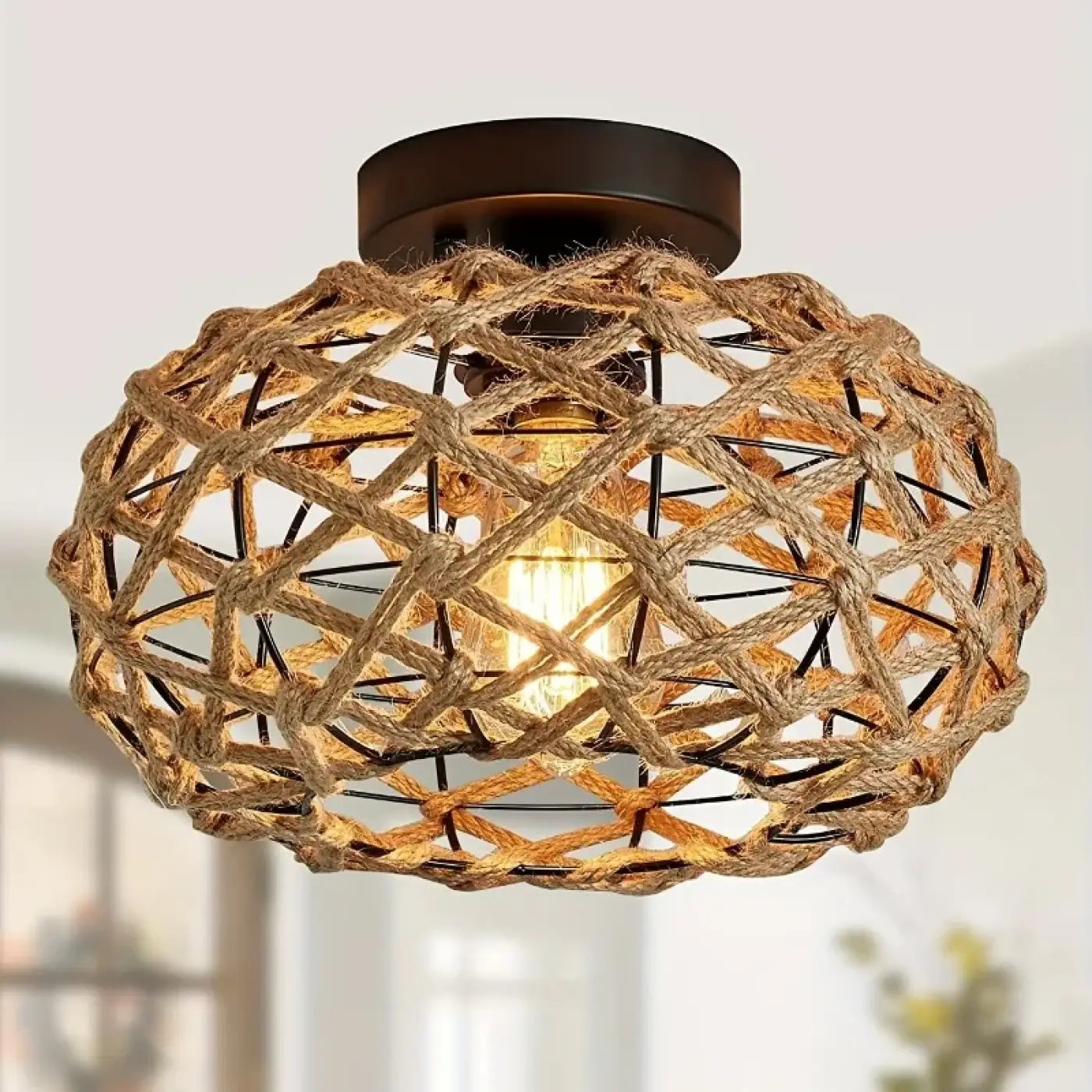 Luminaire Plafonnier Boheme en Metal - Codi