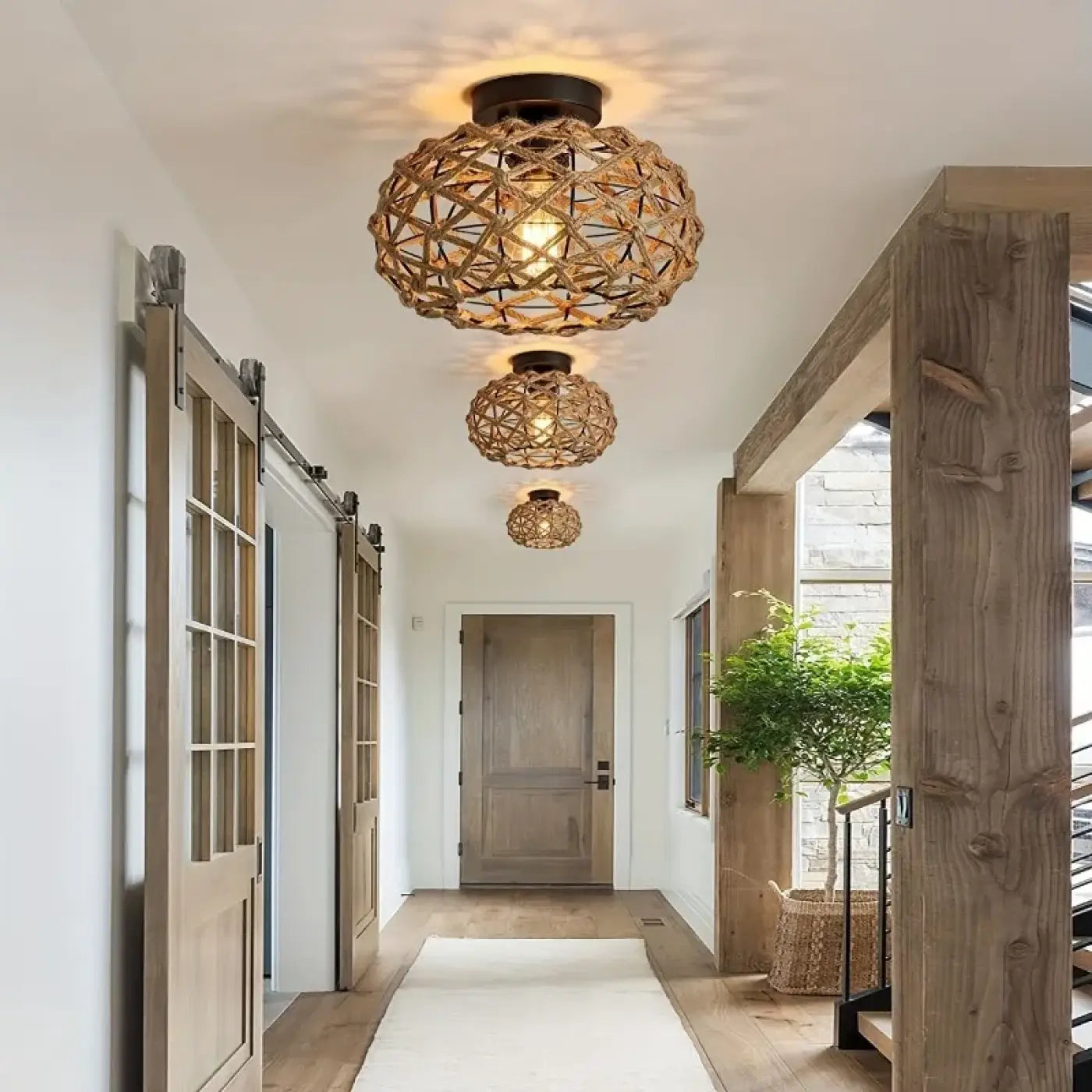 Luminaire Plafonnier Boheme en Metal - Codi