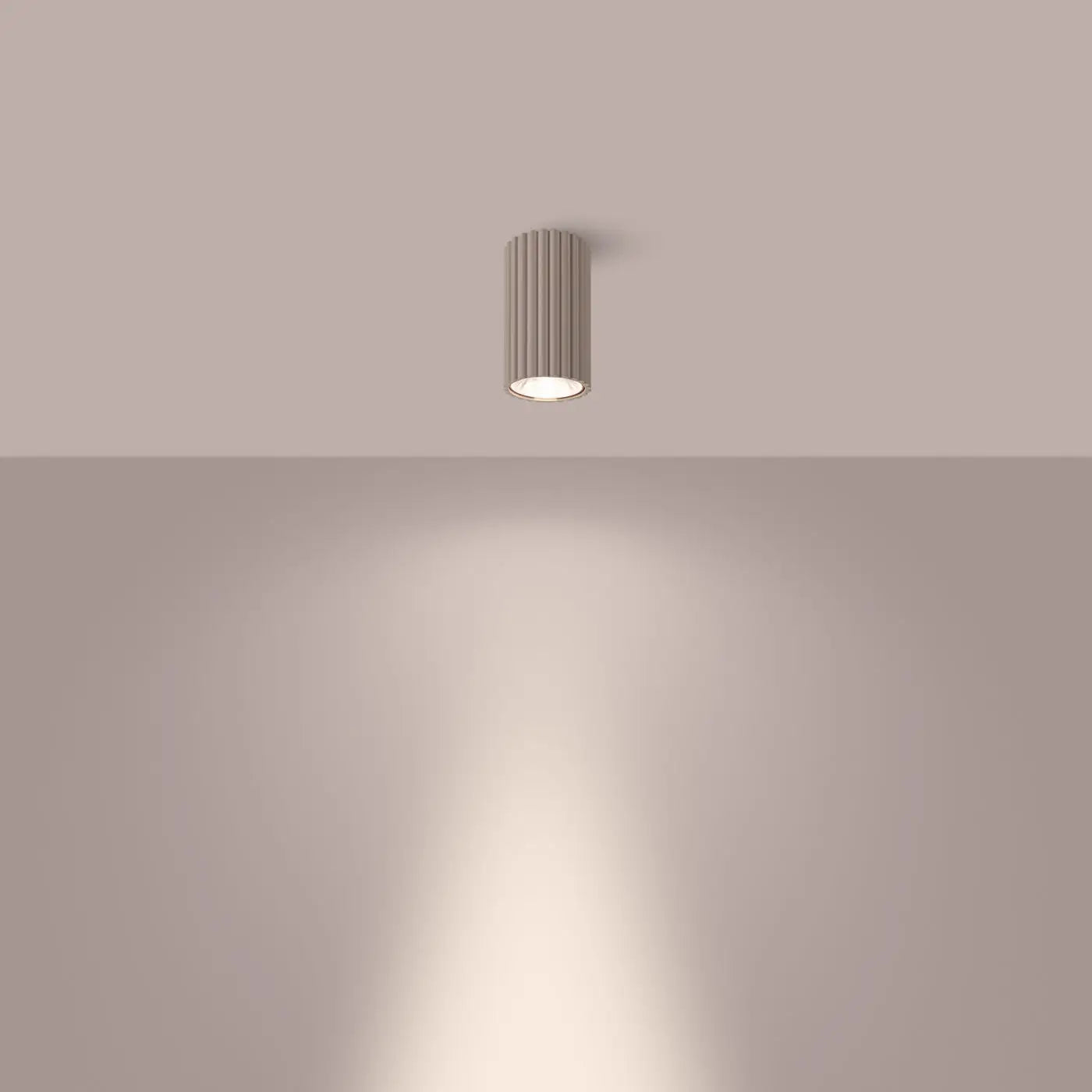 Luminaire Plafonnier Moderne - Ivar (Taupe) Led 4000K