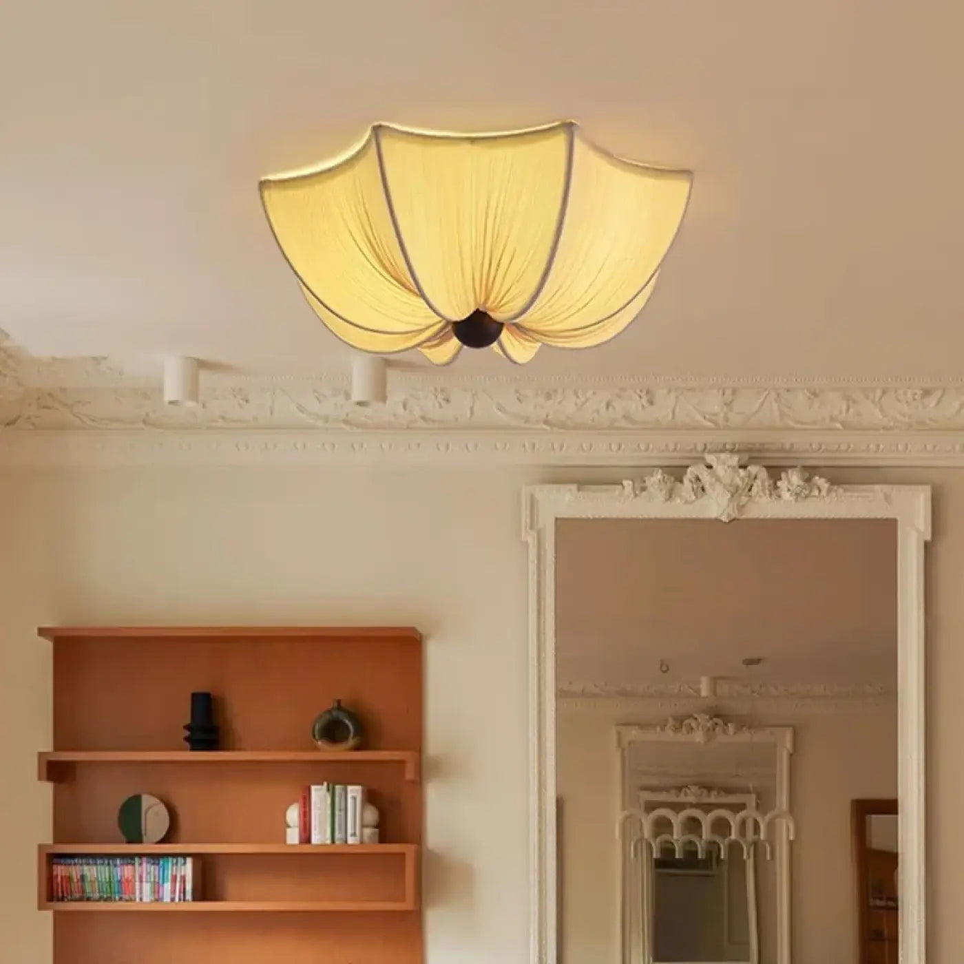 Luminaire Plafonnier Design en Tissu - Trilupo