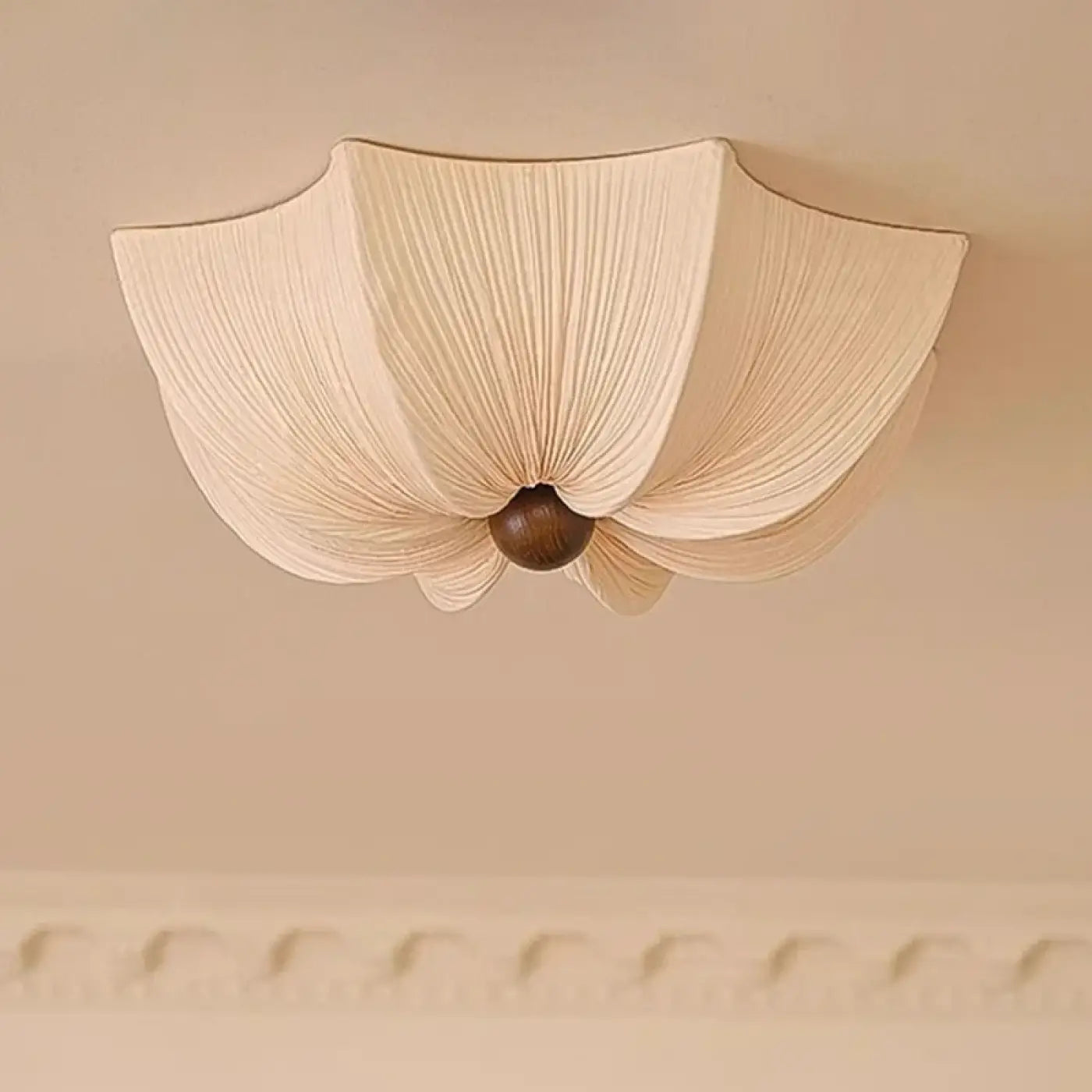 Luminaire Plafonnier Design en Tissu - Trilupo