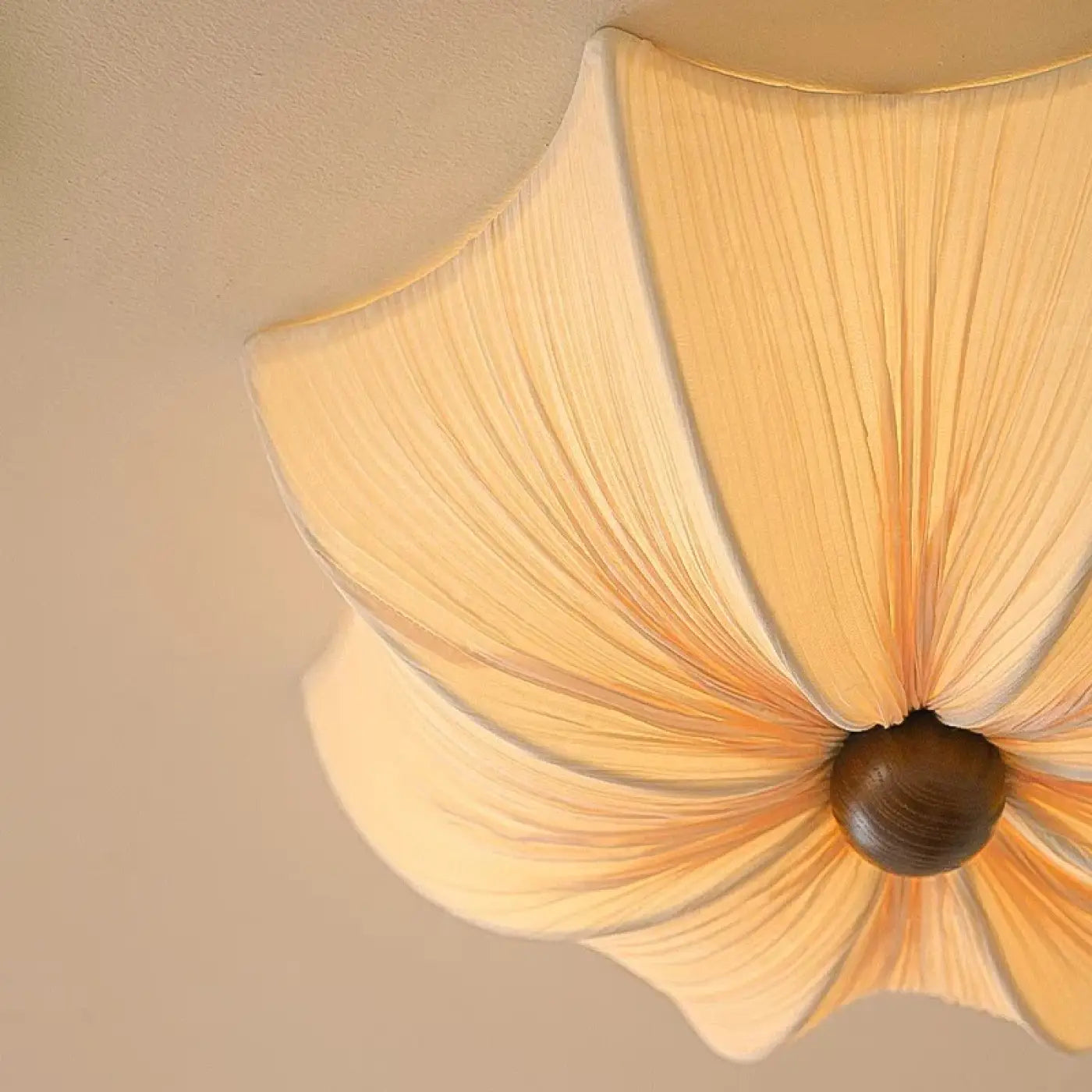 Luminaire Plafonnier Design en Tissu - Trilupo