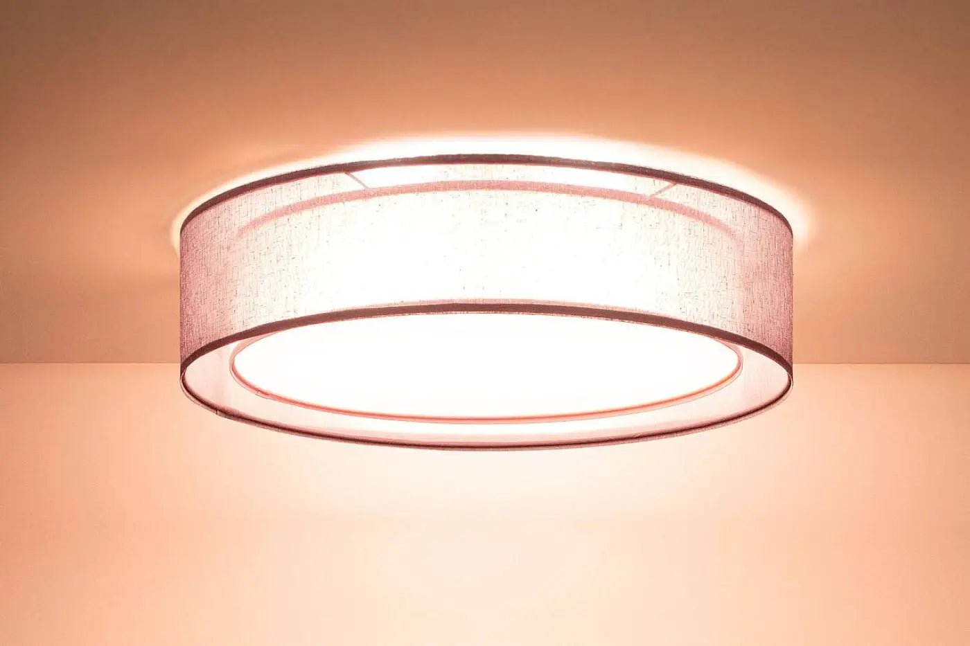 Luminaire Plafonnier Design - Puro (Violet)