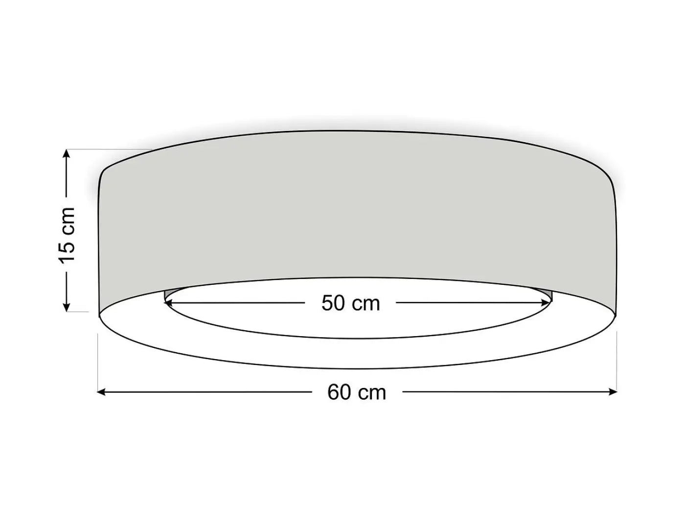Luminaire Plafonnier Design - Puro (Violet)
